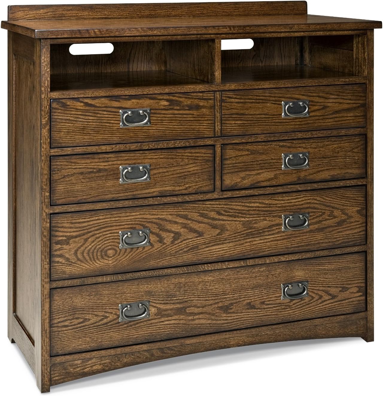Imagio Home 5-Drawer Oakhurst Media Chest in Mission Finish