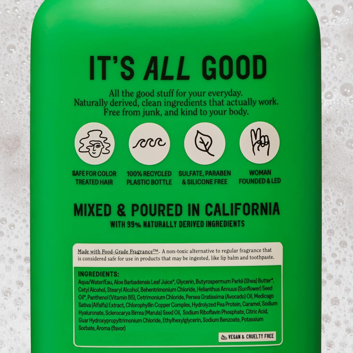 California Naturals Super Moisture Conditioner for Damaged Dry Hair, Hydrating Conditioner, Scalp & Hair Care for Women & Men, Natural, Vegan, Cruelty, Paraben & Sulfate Free, Color Safe, 20 fl oz - Image 7