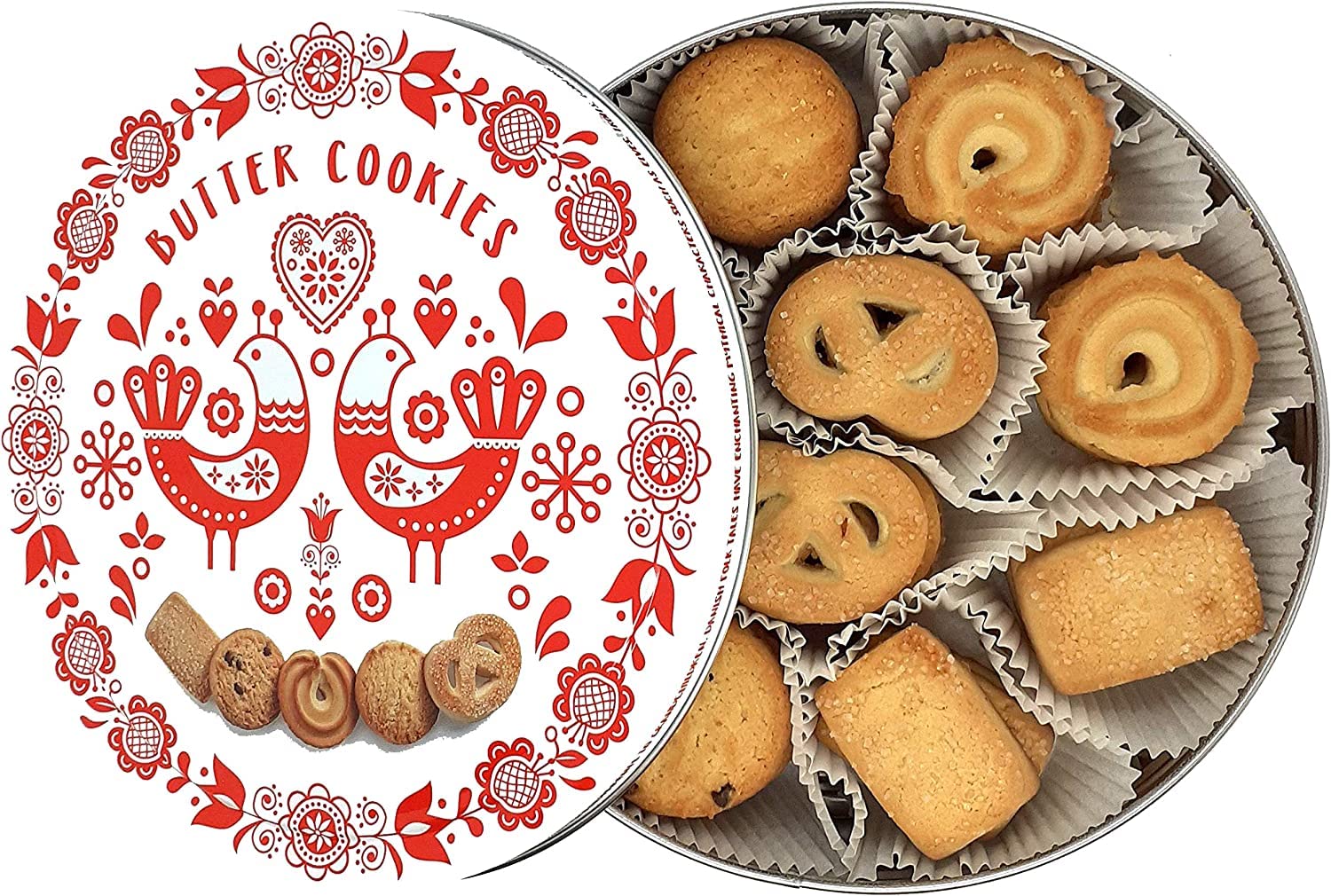 Christmas tin butter cookies Clearance