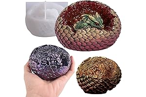 Mystical Dragon Egg Silicone Mold: Unleash Your Inner Sculptor