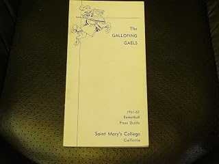 1961 1962 ST. MARYS COLLEGE BASKETBALL MEDIA GUIDE EX-MINT