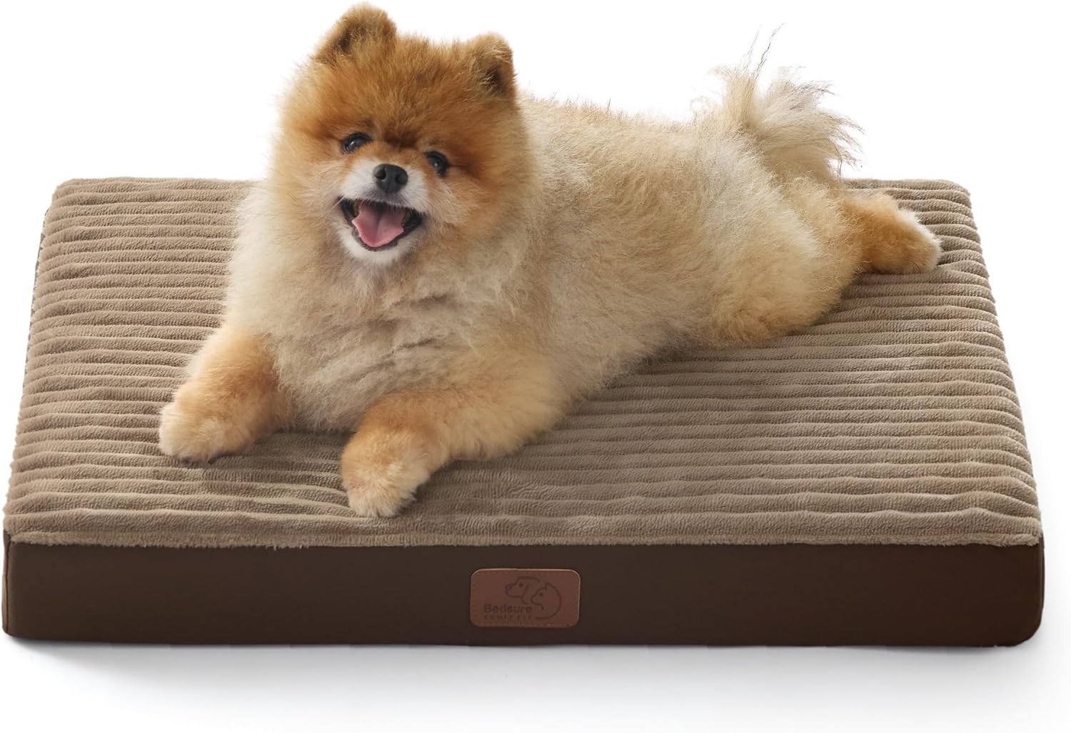 Bedsure Cama para perros pequeños  Cama ortopédica para mascotas con funda extraíble lavable a máquina, no impermeable, almohadilla de espuma para