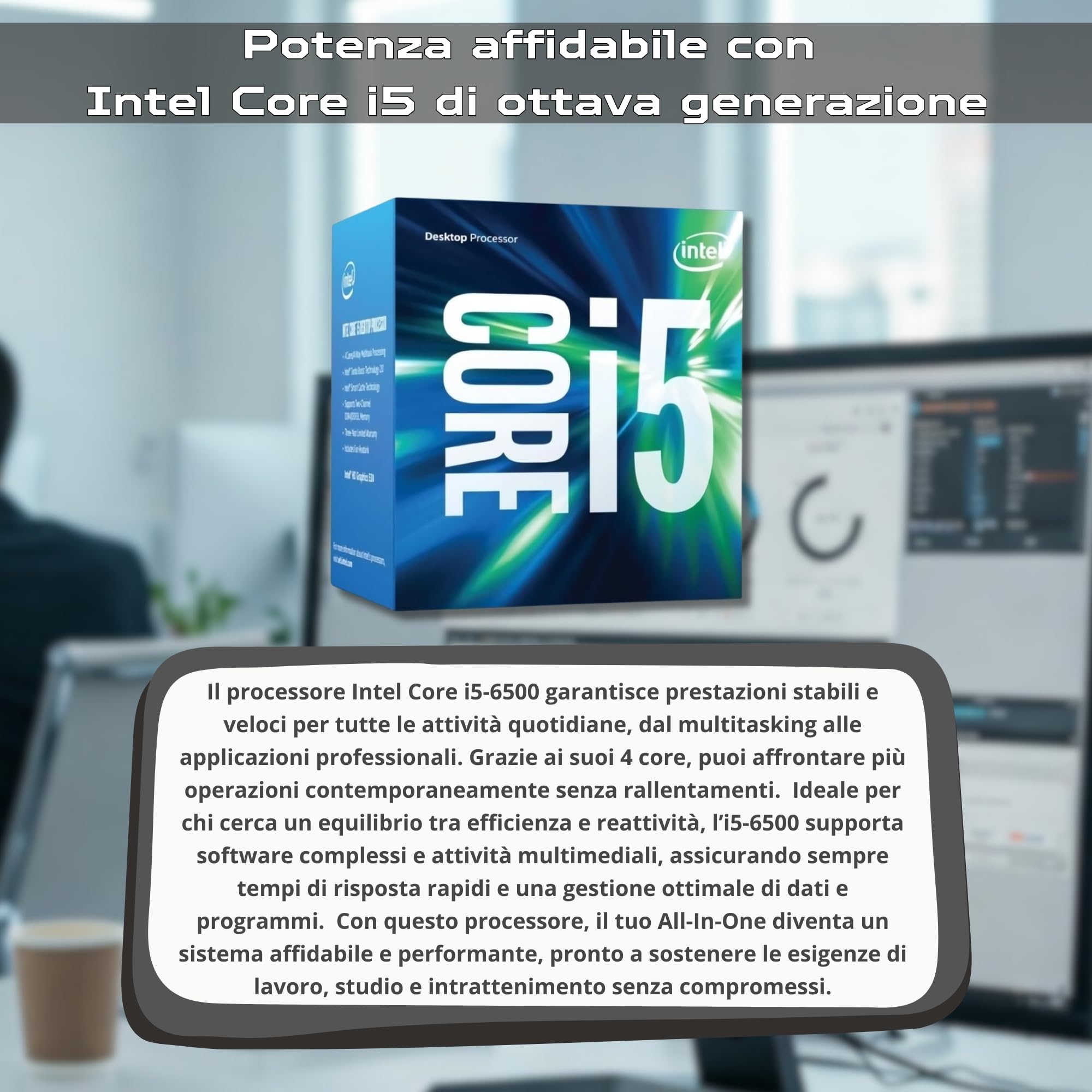 Estación de trabajo completa con monitor de 27 pulgadas Full HD Intel Core i5 hasta 3,10 GHz 16 GB RAM DDR4, SSD 256 GB, Windows 11 Pro, estación de acoplamiento 10 en 1, solución ideal para oficina