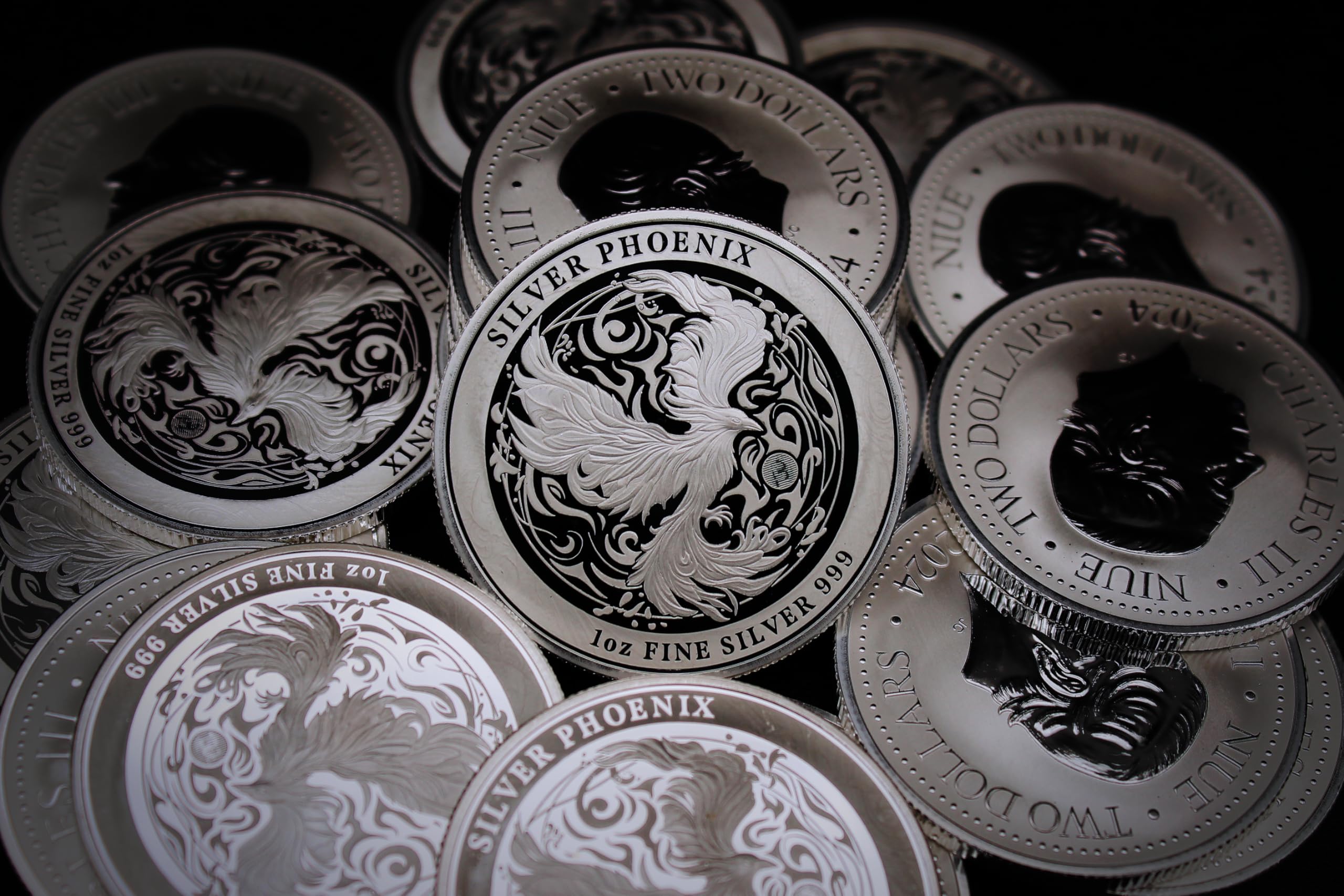 Amazon.com: 2024-1 oz Niue Silver Phoenix Coin Prooflike with Certificate  of Authenticity $2 Seller PL : 藝術古董收藏