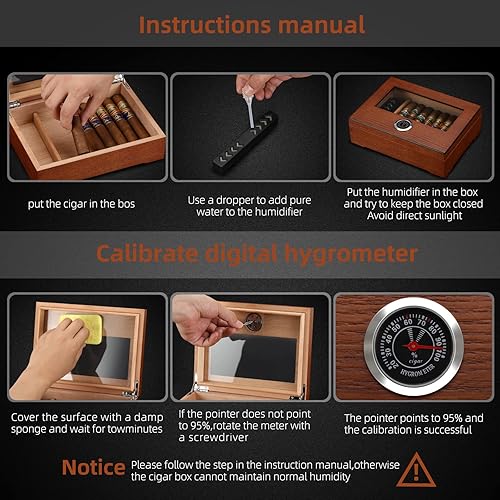 Miniatura 5 de TISFA Humidor de puros y ponche de puros