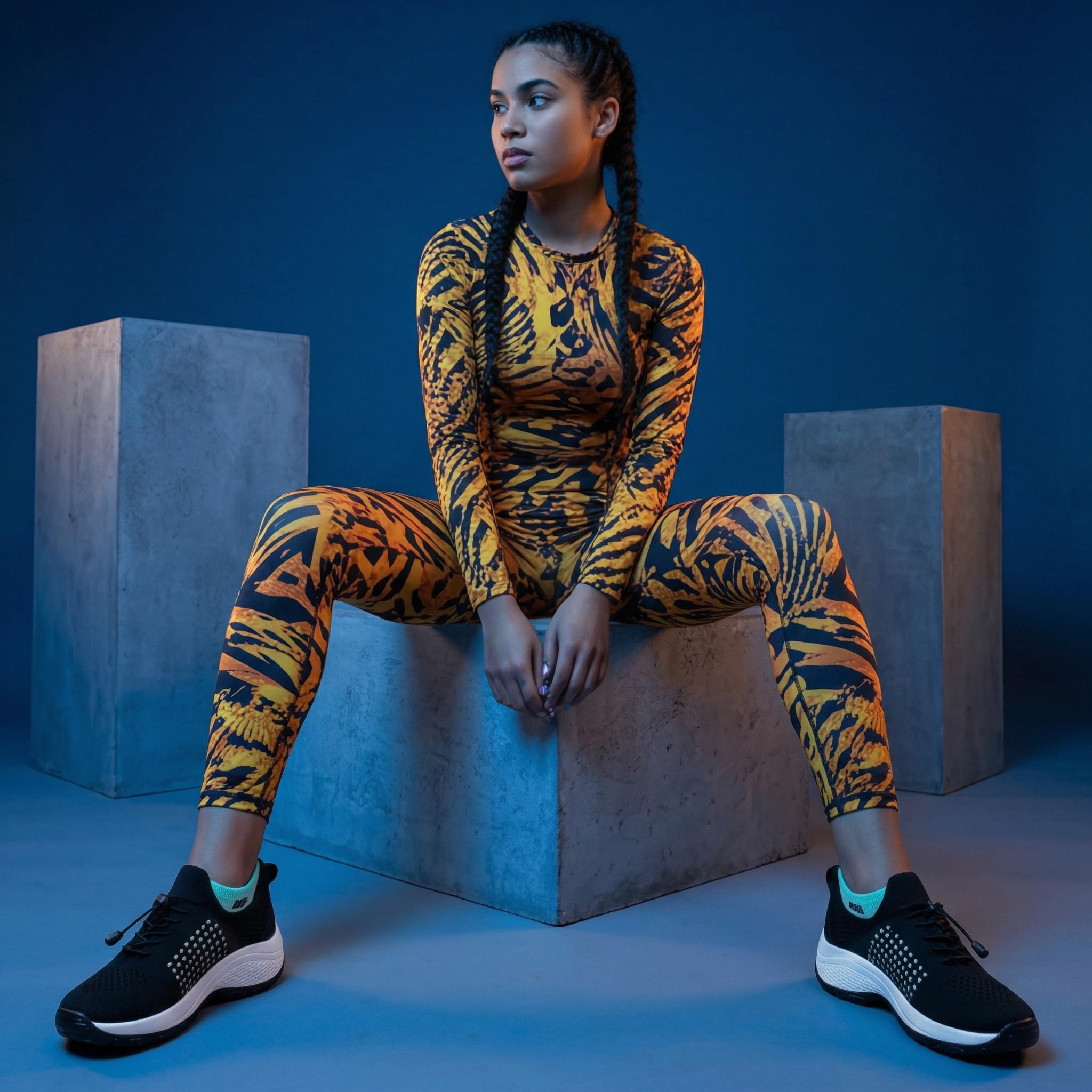 Orthofit Orthopädische Schuhe Damen Sneaker mit Ergonomischer Einlage Schmerzlindernd Atmungsaktiv für Alltag und Arbeit
