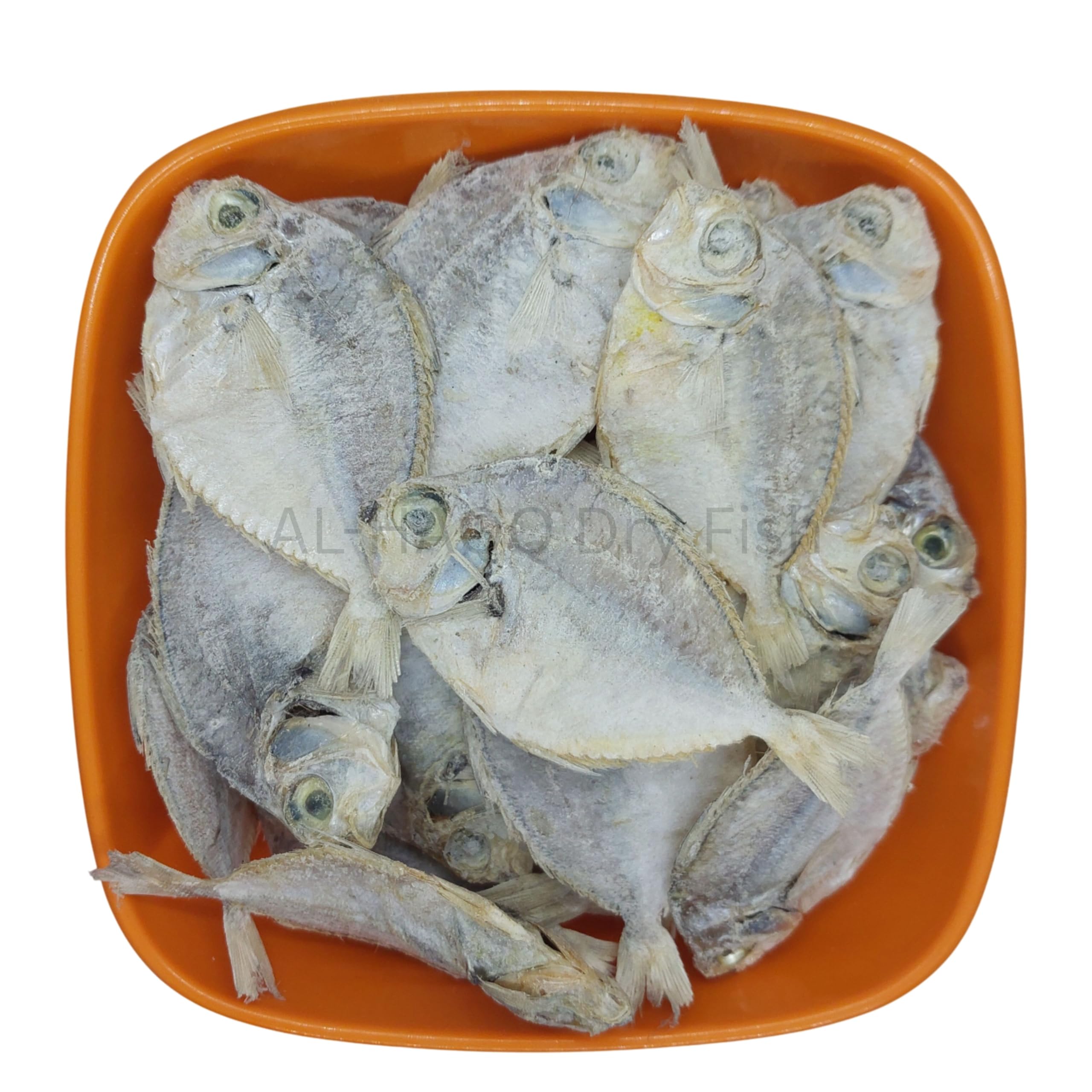 AL-HAQQ Dry Fish - Silver Belly Dry Fish | Mullan Karuvadu (Karal) | Mullen seafood Dried (450g)-image-0