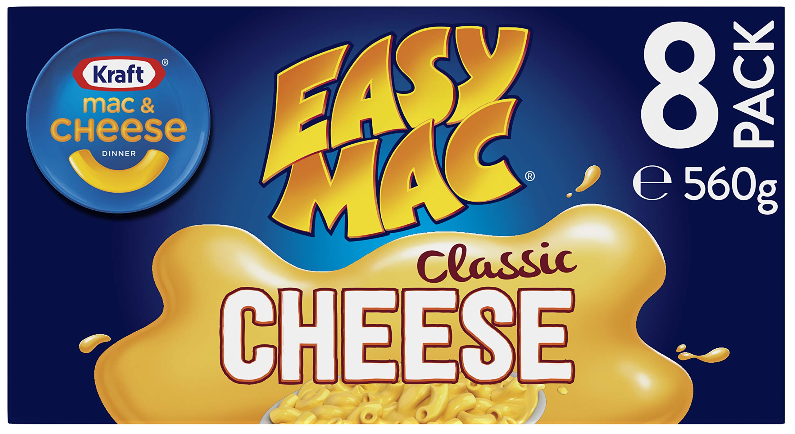 Kraft Easy Mac Classic Cheese Pasta 560g - 560 g (Pack of 1)