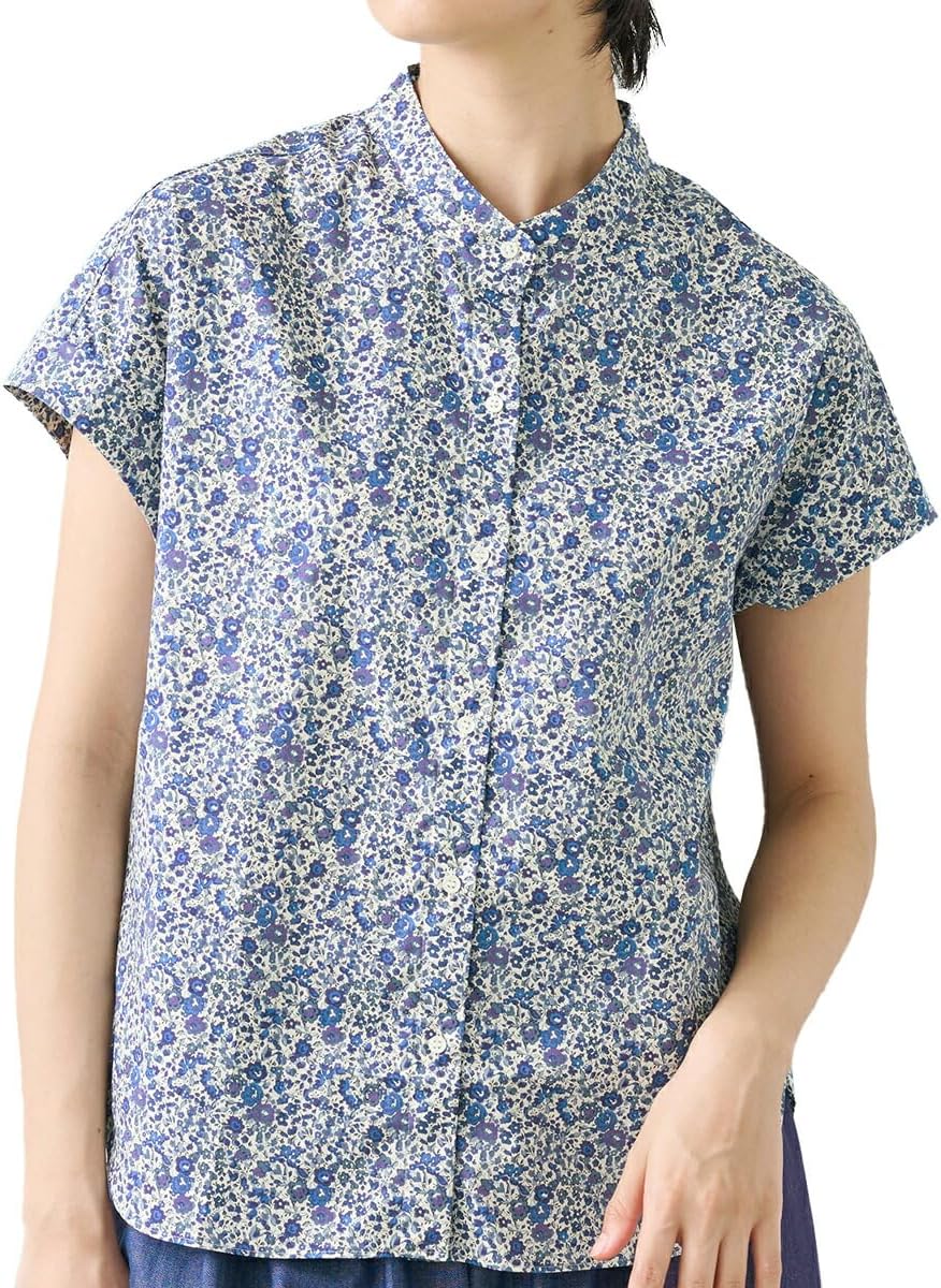 CARAMEL CREAM FLORAL リバティブラウス 4Y CARAMEL CREAM FLORAL リバティブラウス 4Y