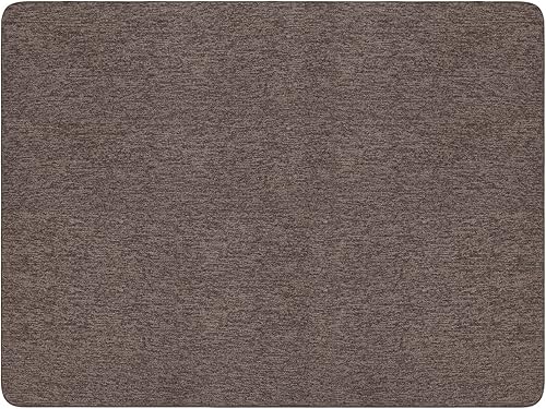 Miniatura 10 de House, Home and More Alfombra antideslizante para interiores, color gris guijarro, 4 pies x 6 pies