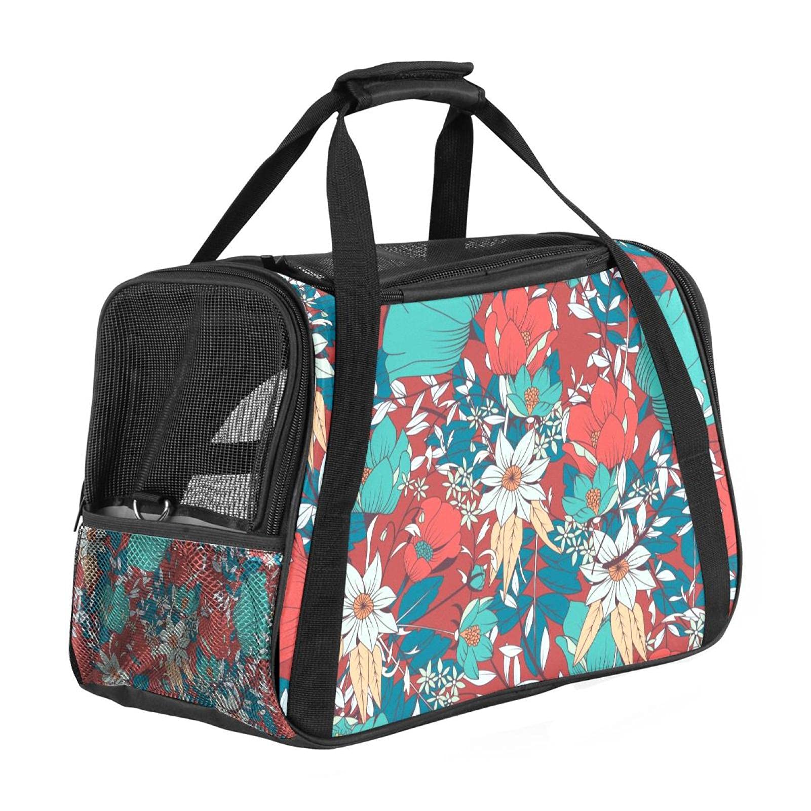 Sac transport de chien portable homologué cabine avion filet aéré