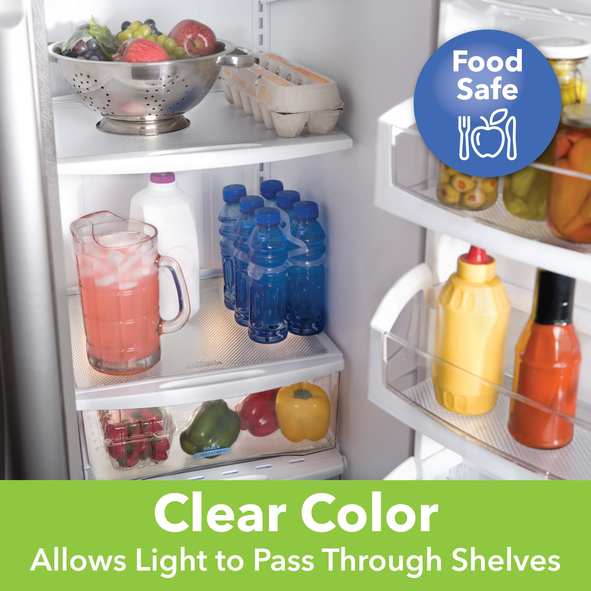 Duck Shelf Liner - Clear, Non-Adhesive -7 Duck Shelf Liner - Clear, Non-Adhesive -7