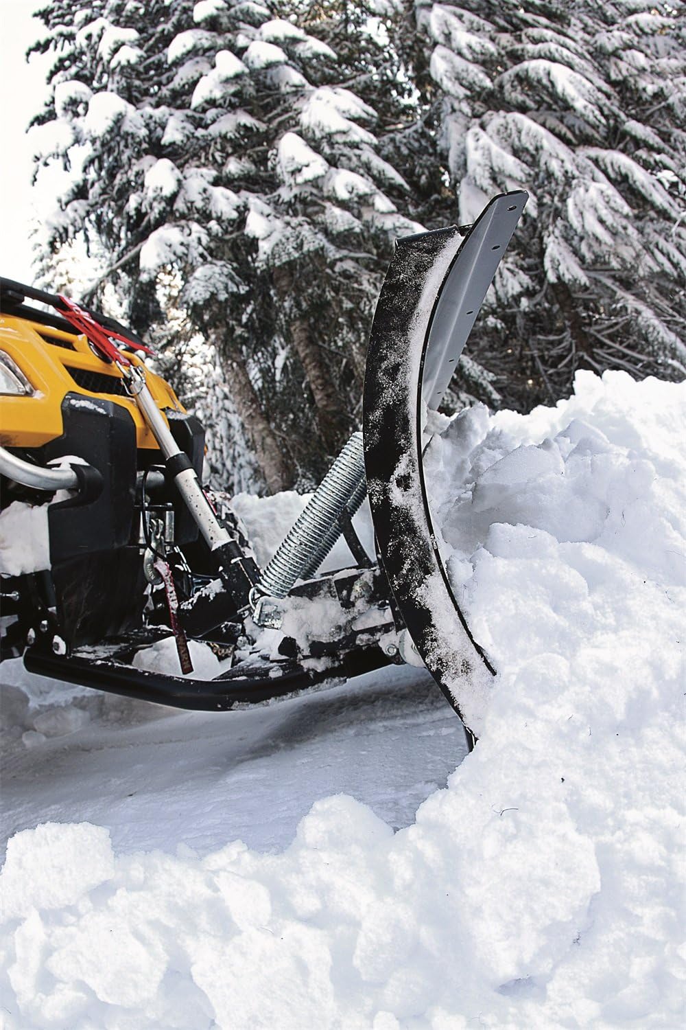 Review WARN 73996 Powersports ATV Center Kit Snow Plow Mount , Black
