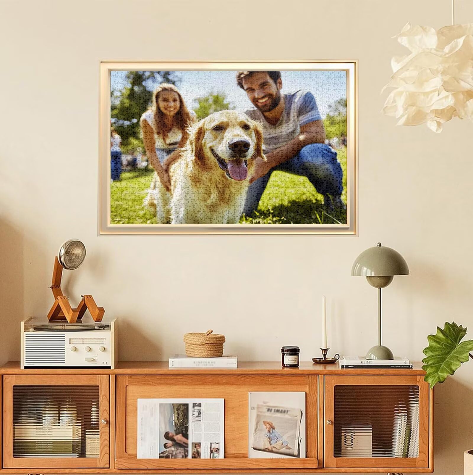 Puzzle Personalizado con Foto, Personalizada Rompecabezas Personalizado Diseña tu Logo Foto o Texto, Personalizado Navidad Halloween San Valentín Parejas Niños Familia Amigos h-2301