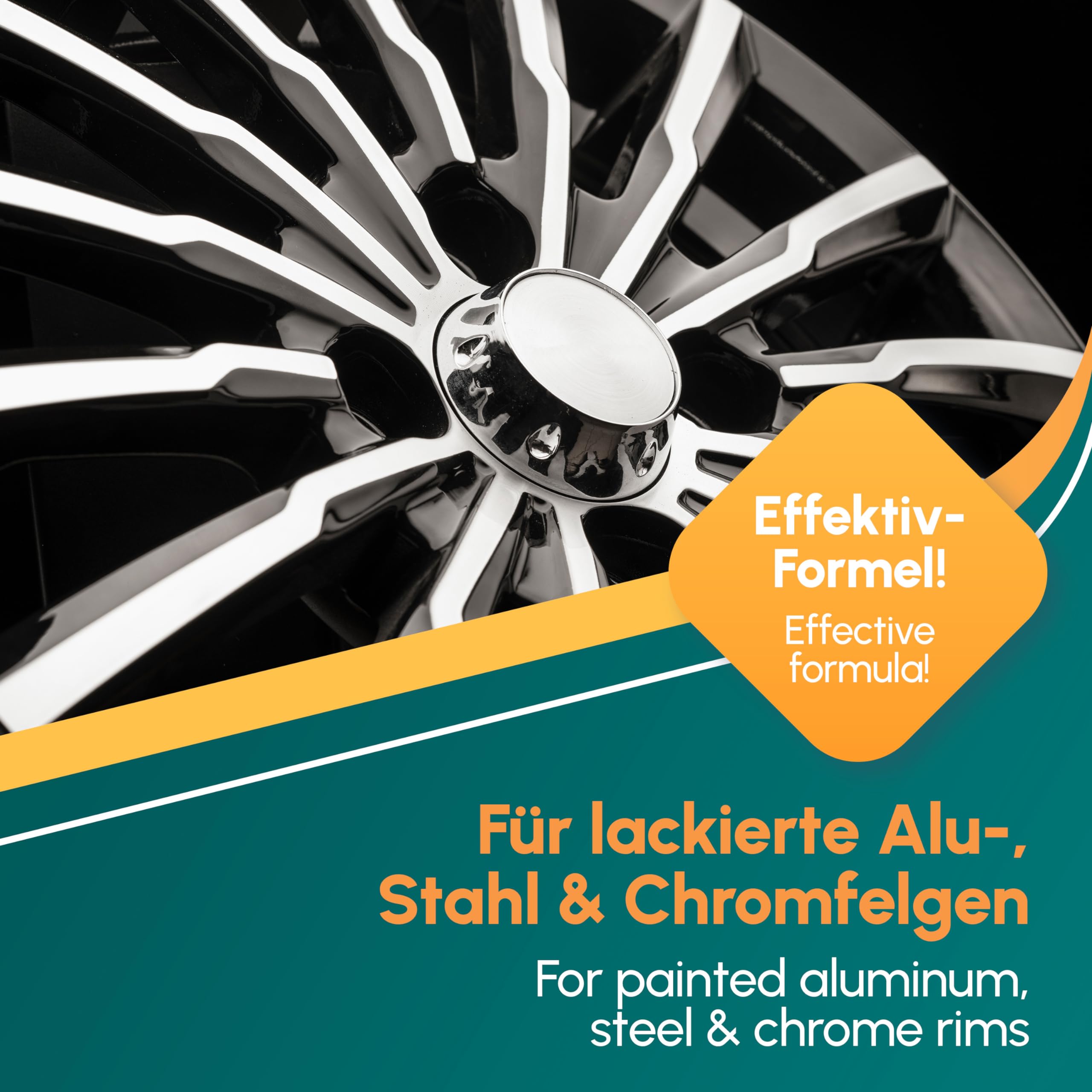 INOX® Felgenreiniger 25L | Hocheffektiver Felgenreiniger für Alufelgen, Stahl- & Chromfelgen | Entfernt hartnäckigen Schmutz, Bremsstaub & Flugrost | Profi-Autopflege für glänzende Felgen