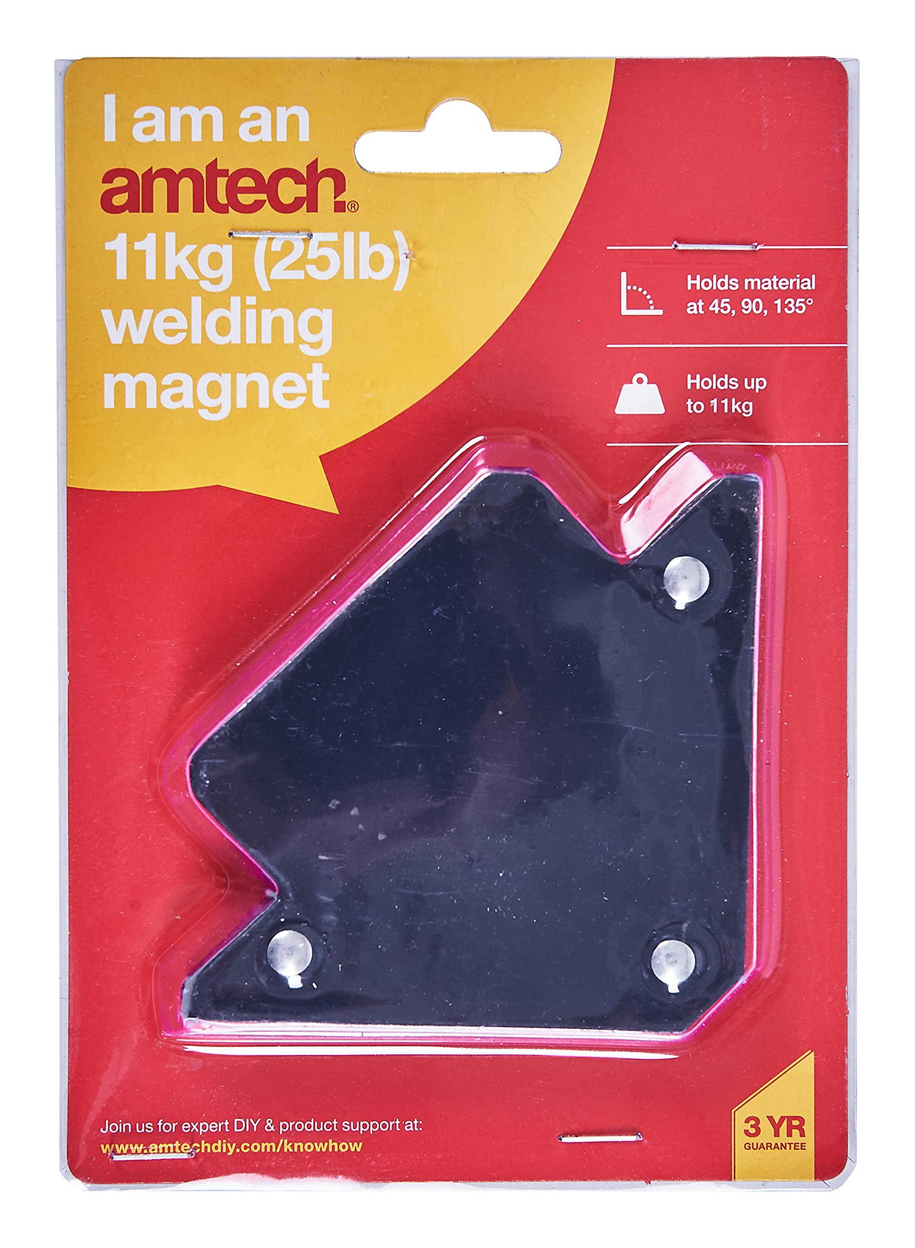 Image secondaire de Am-Tech S4650 Aimant de soudage - Noir - 25 lb