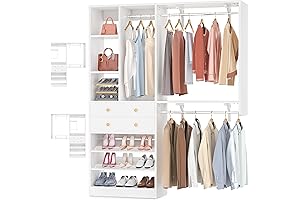 Closet System - 5FT Optimal Walk-In Wardrobe Solution