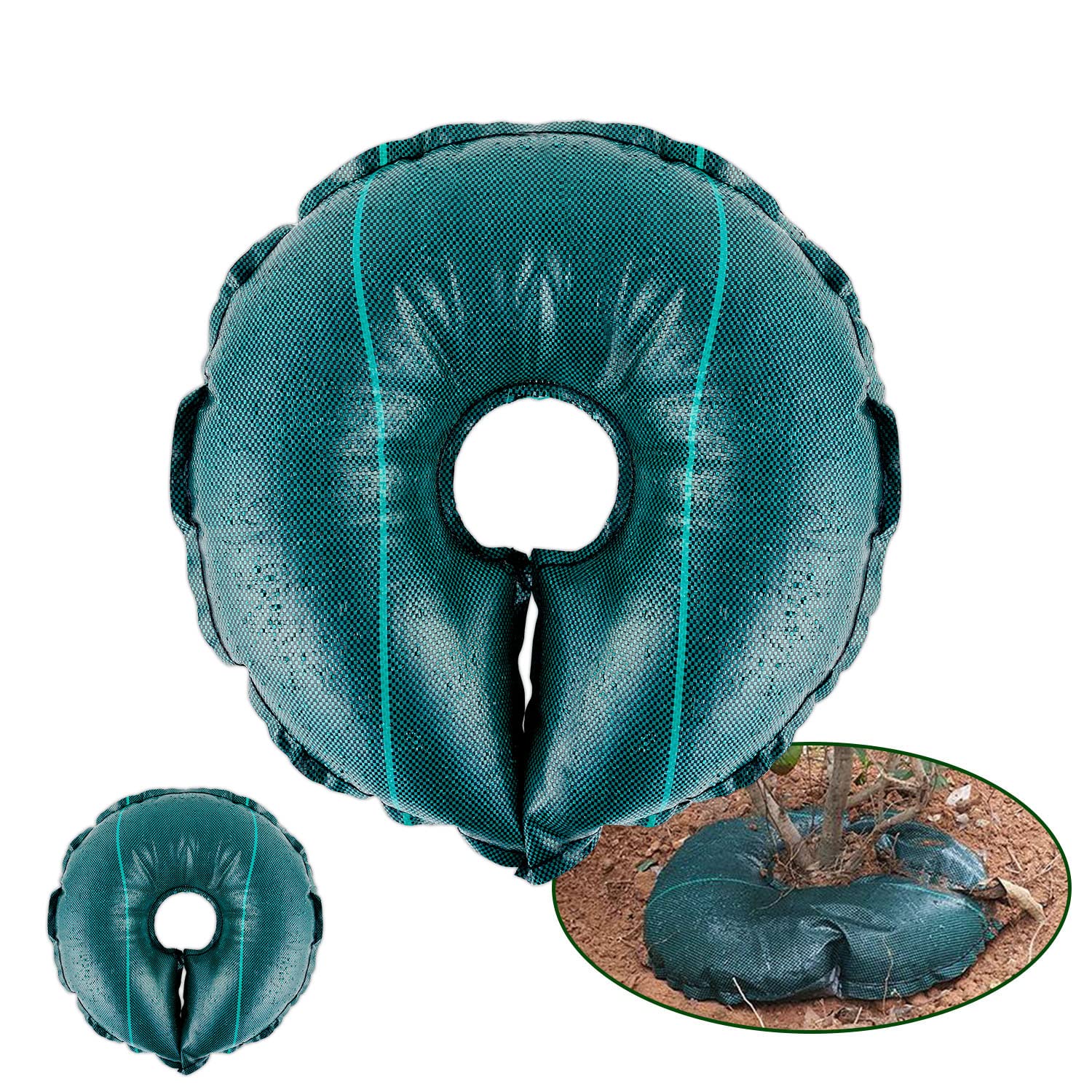 Kapwall Tree Watering Ring 2 Pack, Tree Water Bag Automatic Refilled with Rain and Snow