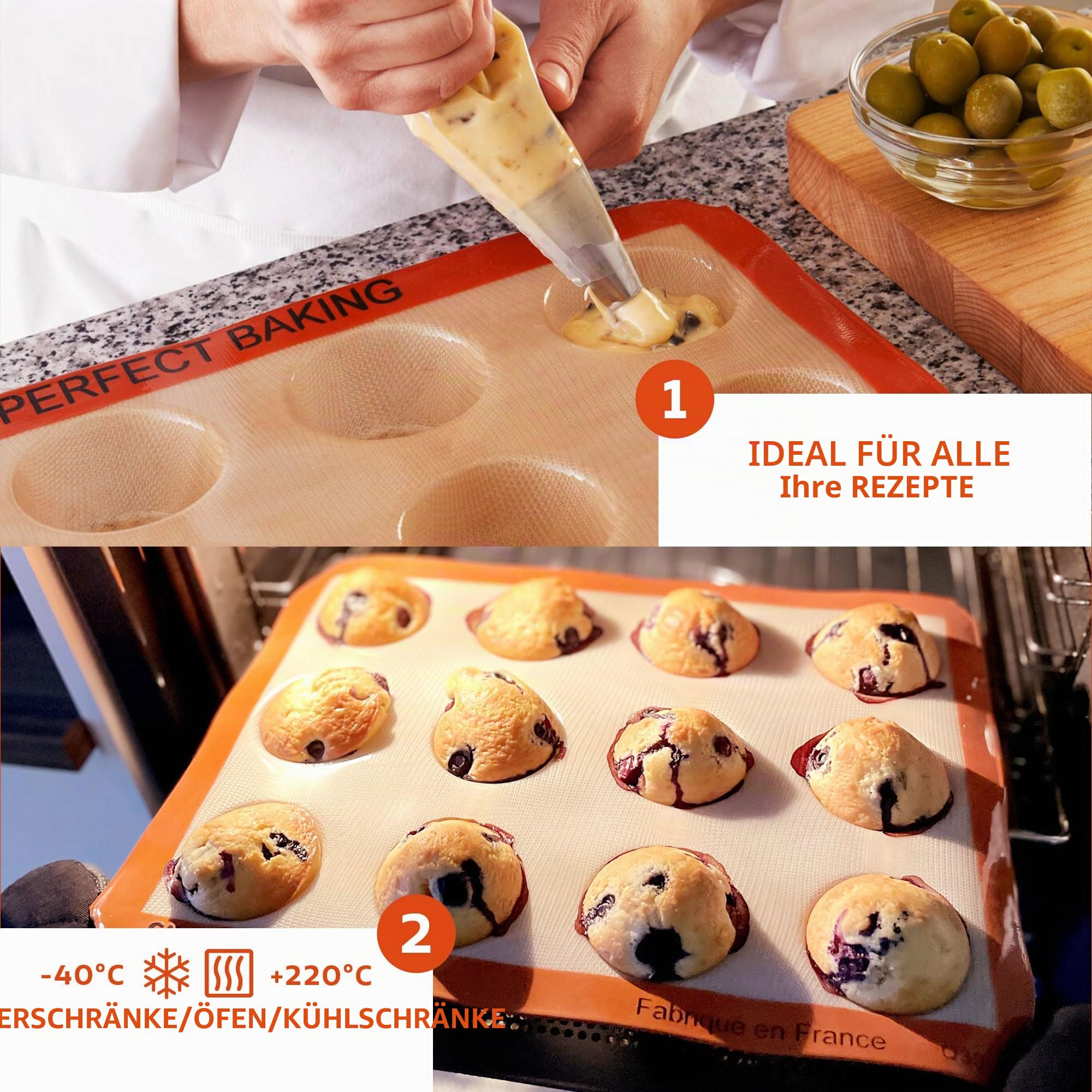 Silpat Die originale perfekte Muffinform