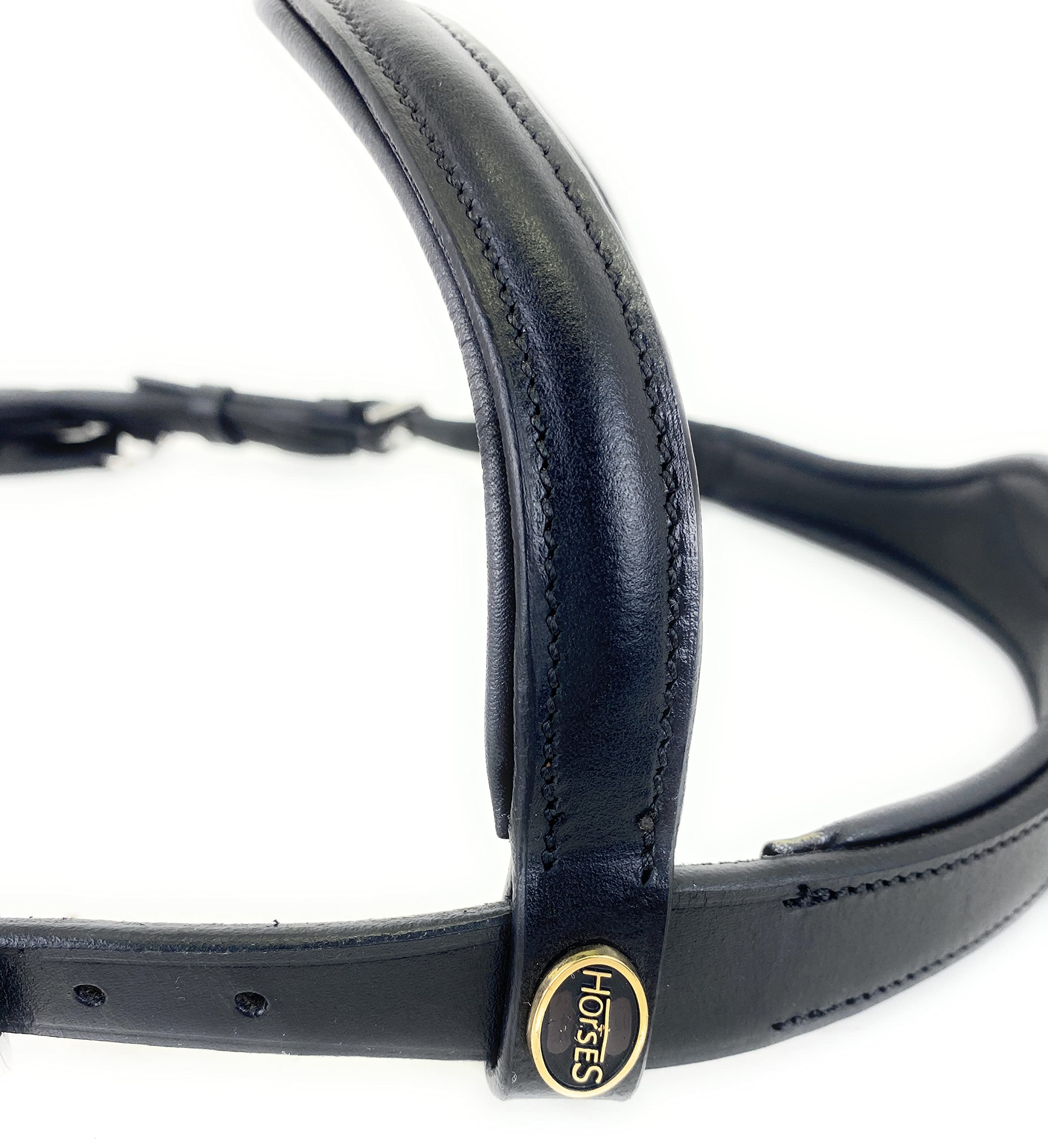 Horses, Briglia per Equitazione Modello Tasting Anatomic, in Morbido Cuoio con Forma Anatomica, Segue Le Forme della Testa del Cavallo