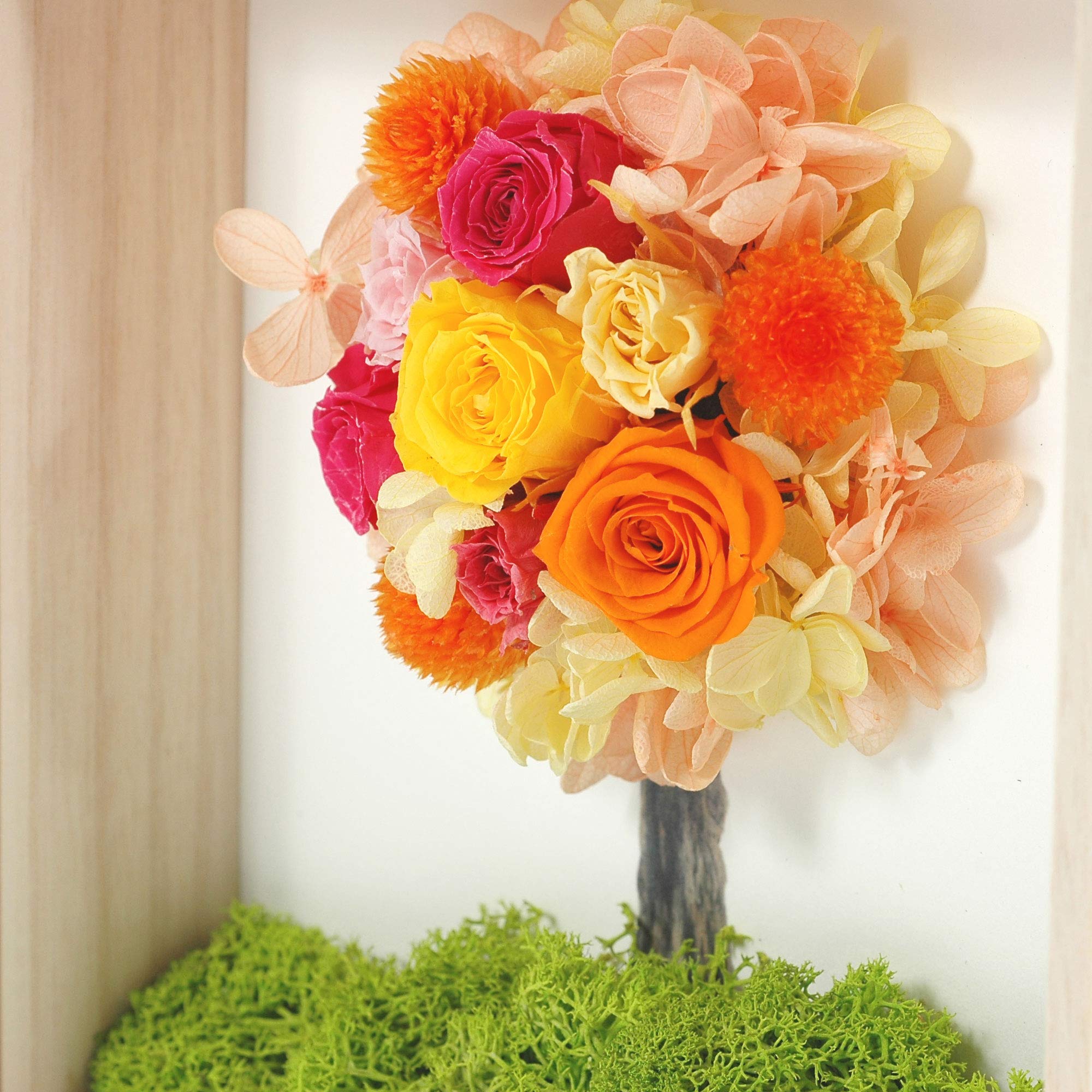 フラワートピアリー プリザーブドフラワー トピアリー ピンク | 商品詳細 | 高島屋