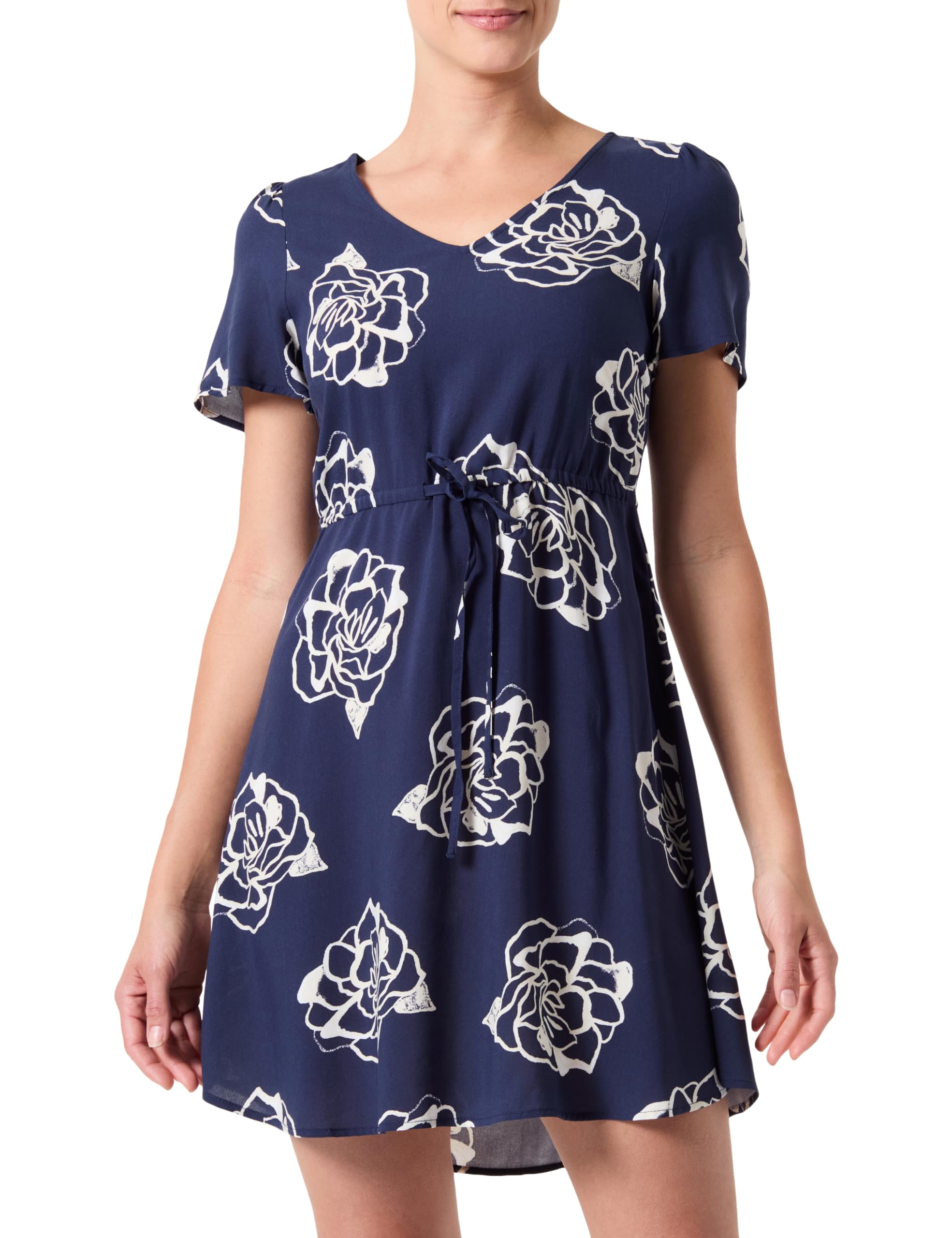 VERO MODA Women's Summer Dress, Blue, M