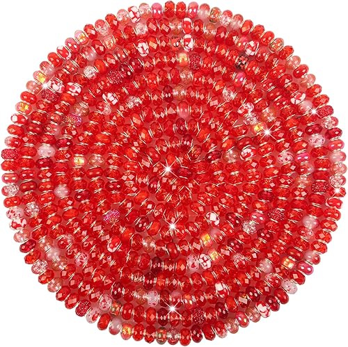 Vista 70 de Cuentas de agujero grande negro europeo para bolígrafos, 100 piezas surtidas de agujeros grandes de hadas, varita de jardín, cuentas espaciadoras