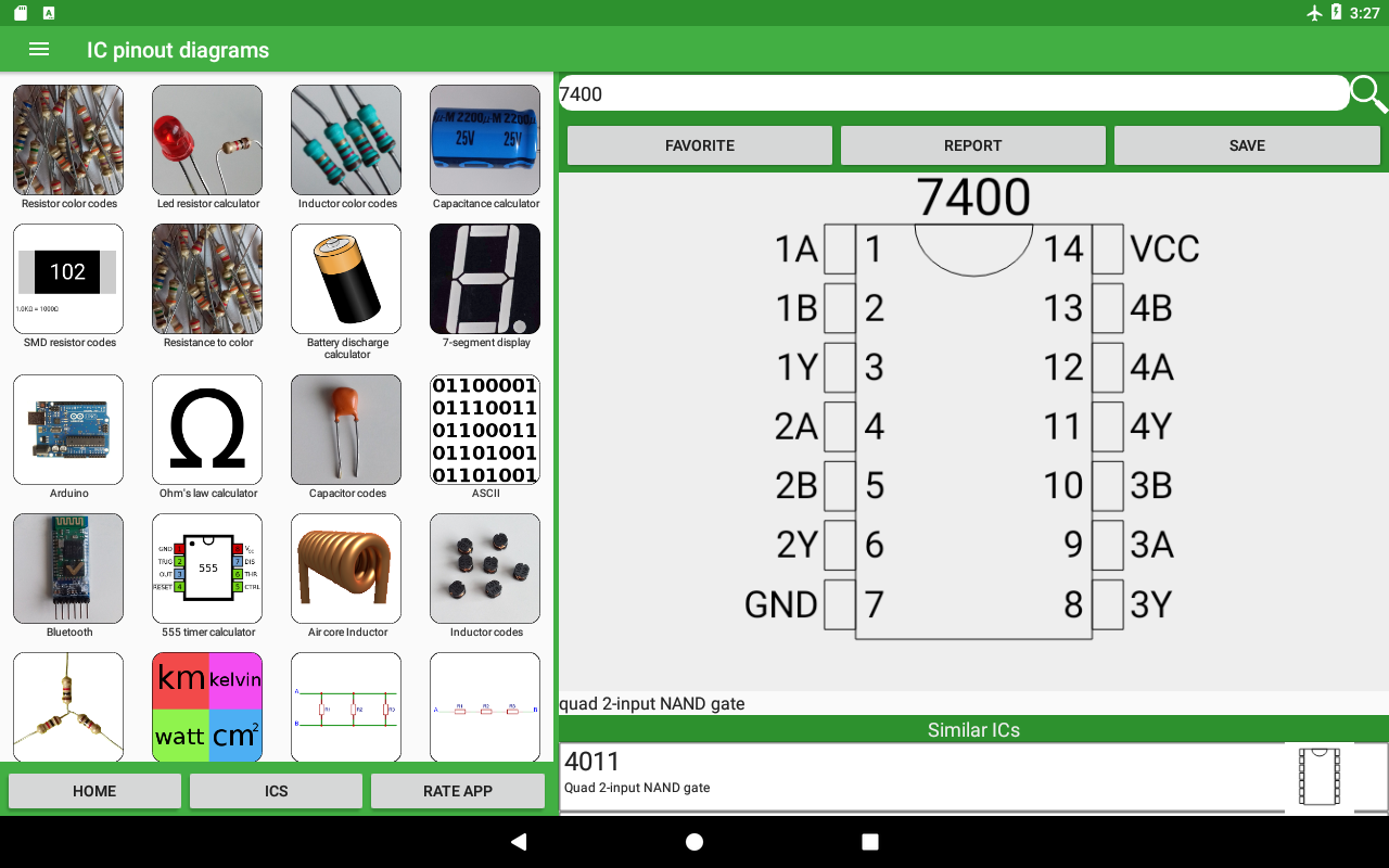 Electronics Toolkit - App on Amazon Appstore