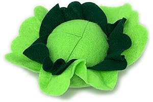 Lifelike Felt Green Cabbage - Pretend Play Accessory with Educational Value