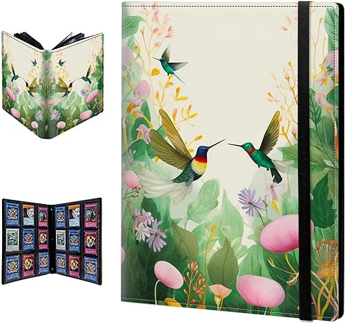 Carpeta para tarjetas de intercambio, 9 bolsillos para tarjetas intercambiables, 540 bolsillos de doble cara, funda para tarjetas de tamaño