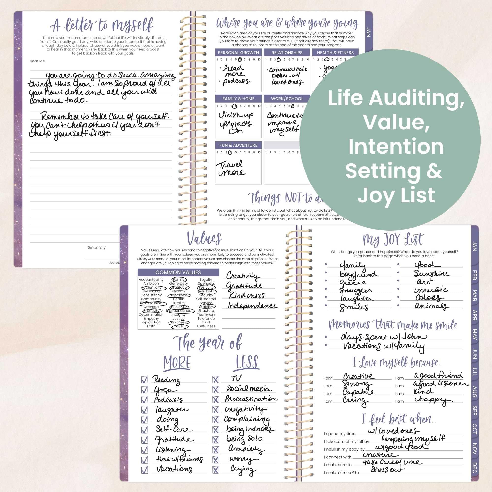 bloom daily planners 2026 Planner (January - December) Calendar Year Organizer - 5.5” x 8.25” - Weekly & Monthly Agenda Book with Stickers & Bookmark - Good Things Are Coming