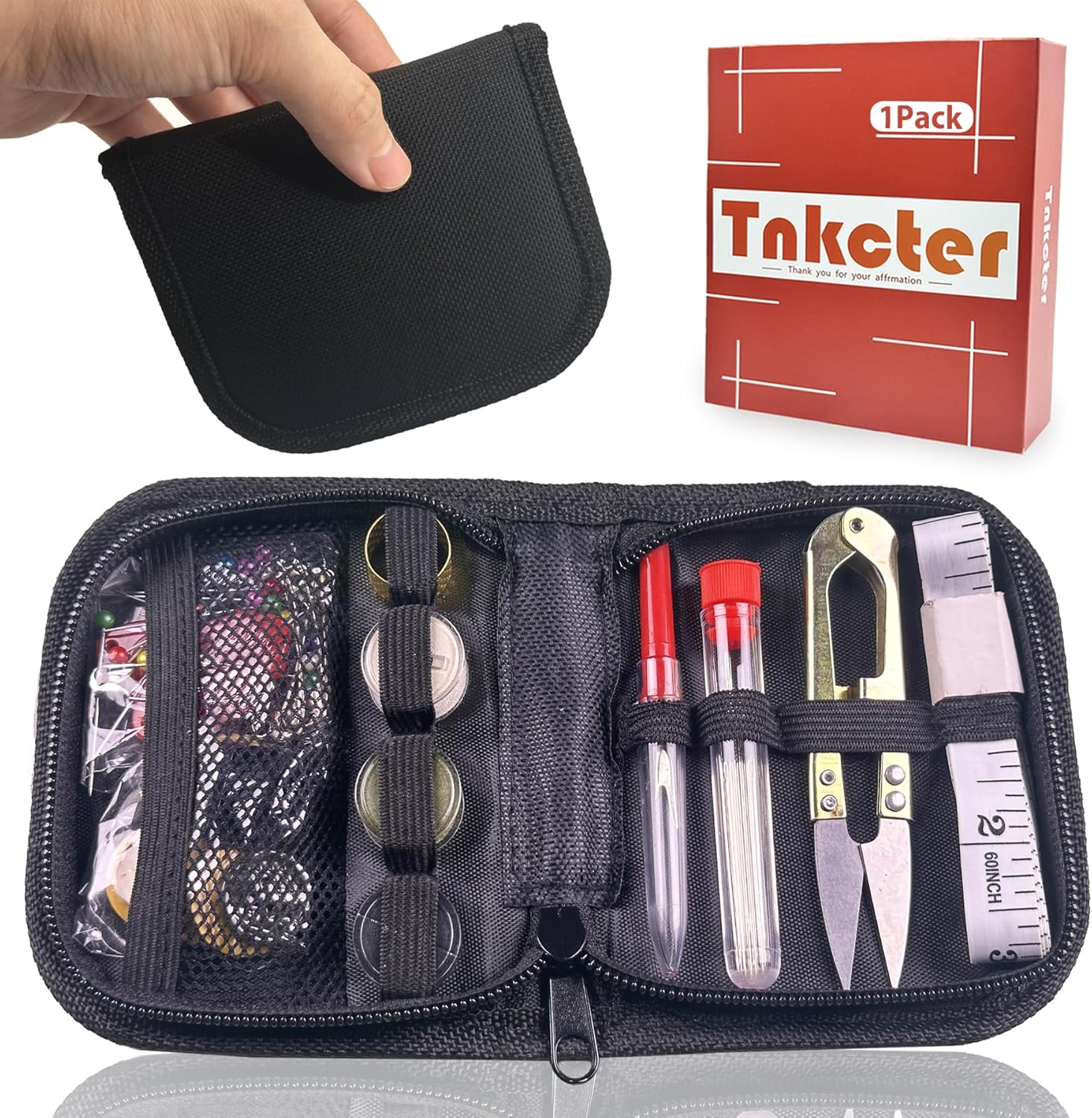 Compact Marine Corps Deluxe Sewing Kit for Travel & Survival Compact Marine Corps Deluxe Sewing Kit for Travel & Survival