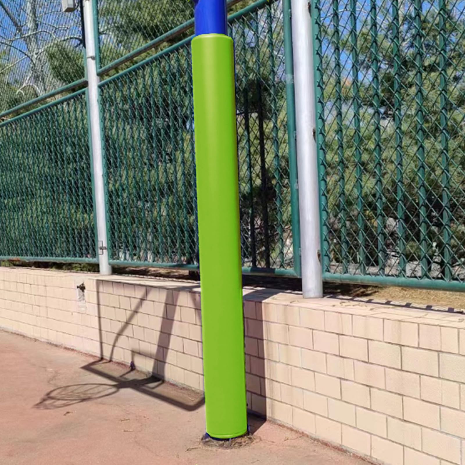 Outdoor Basketball Pole Pad, 6ft All Weather Protector Cushion for Metal and Concrete Columns, Garage Post Padding for Enhanced Safety and Durability