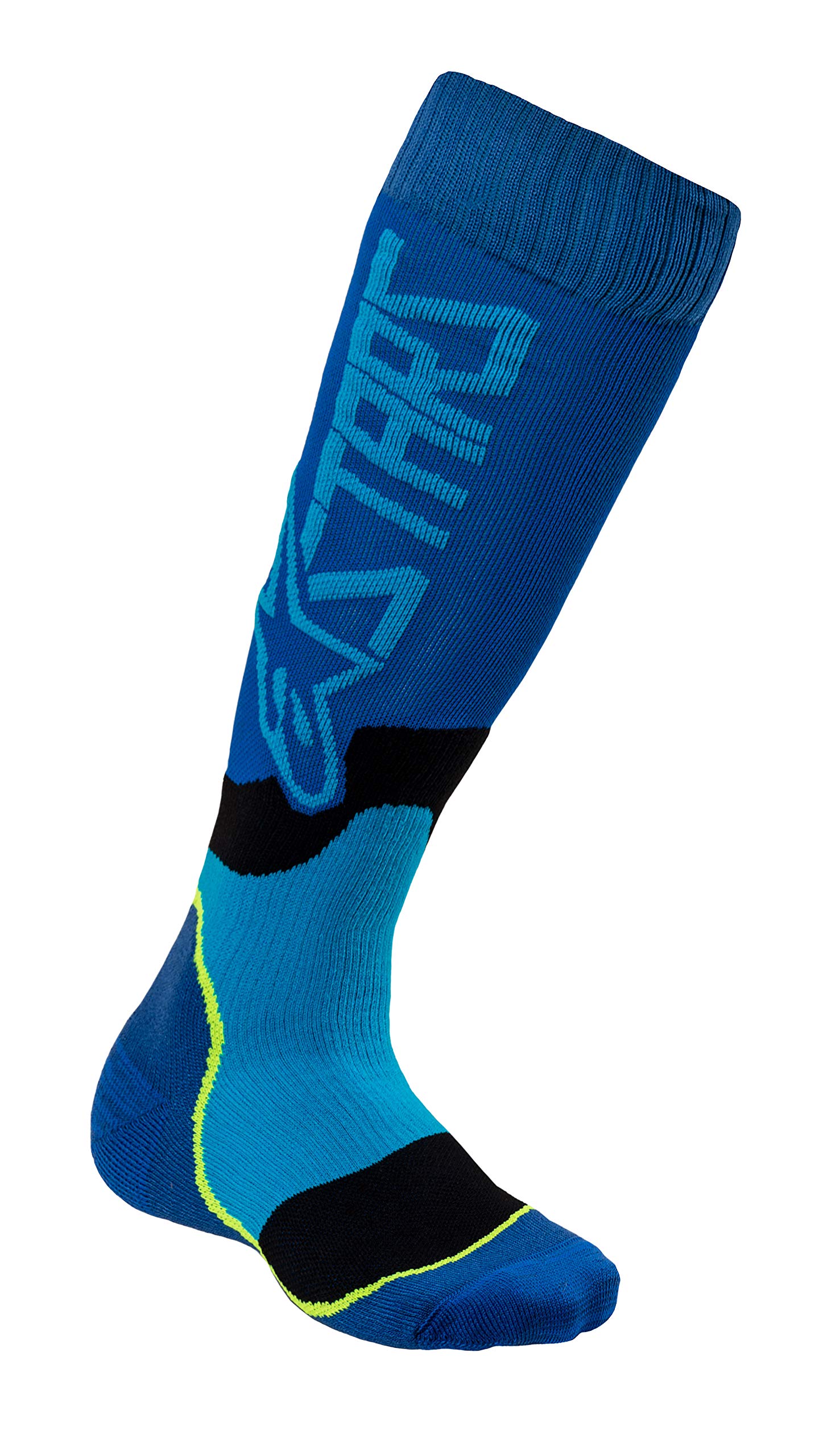 Alpinestars Mx Plus-2 Socks Blue/Cyan Medium 482-64311