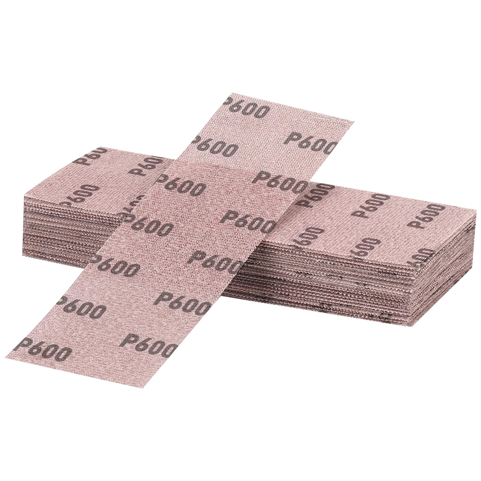 Sruhrak Mesh Sanding Strips 80 X 230mm,25 Pieces Professional Sanding Mesh with P600 Grit