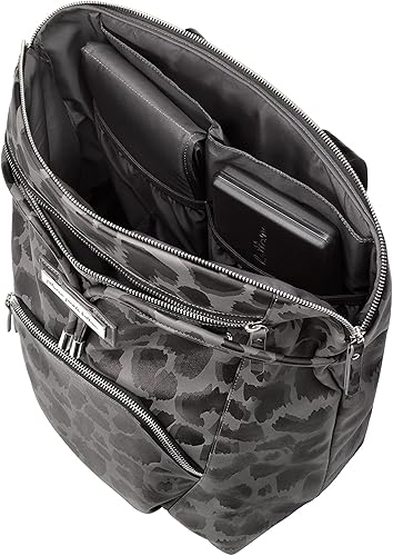 Miniatura 3 de Petunia Pickle Bottom Mochila convertible Cinch  Bolsa de pañales para bebés para padres  Mochila elegante, espaciosa y segura