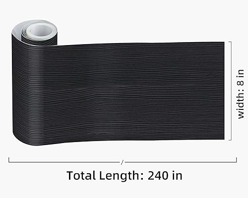 Vista 191 de FLFK Calcomanías de pared para despegar y pegar, para habitación de los niños, calcomanías de peces bajo el mar, 4 x 240 pulgadas (azul)