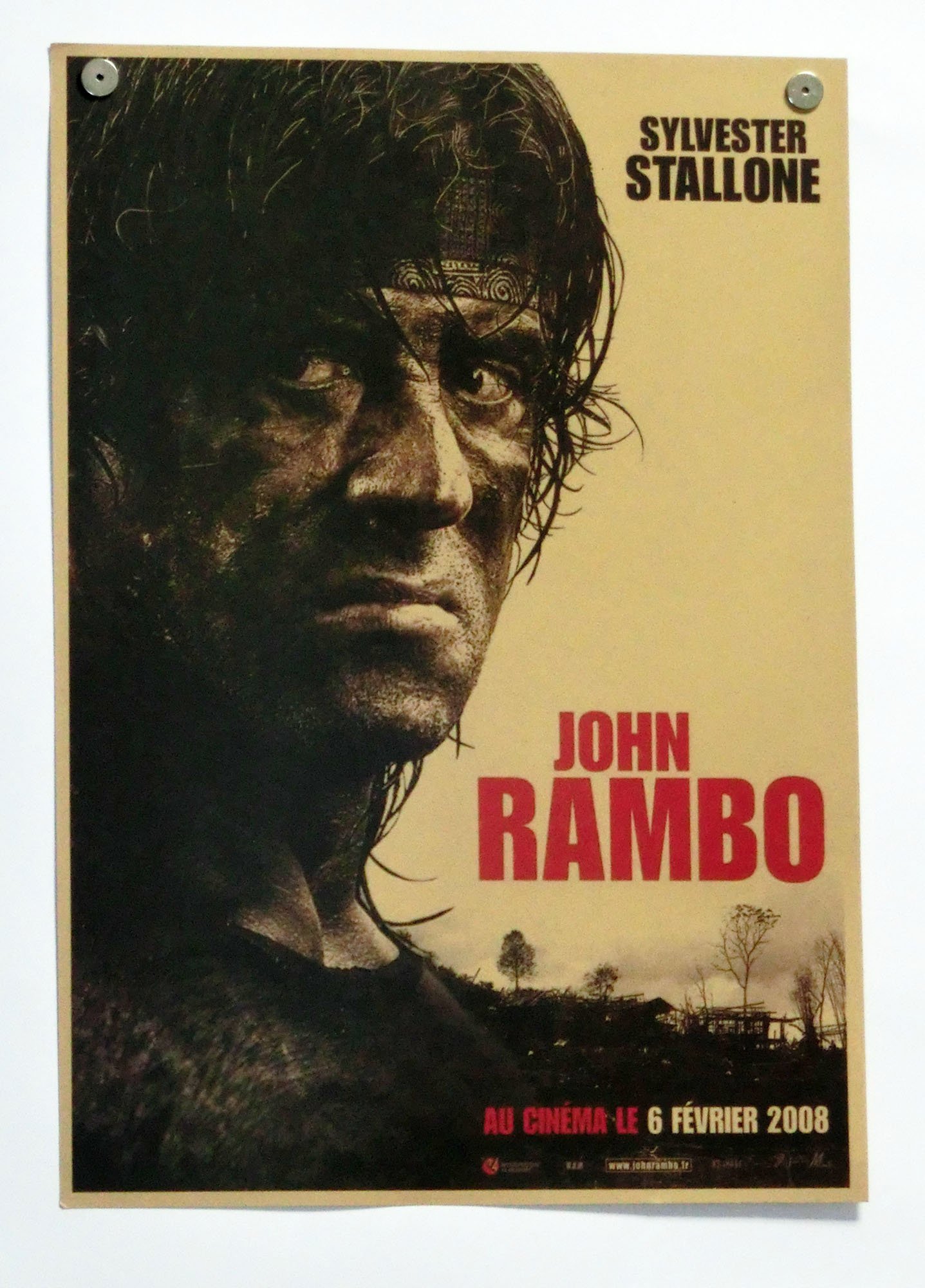 Amazon.co.jp: ポスター ランボー John Rambo シルヴェスター