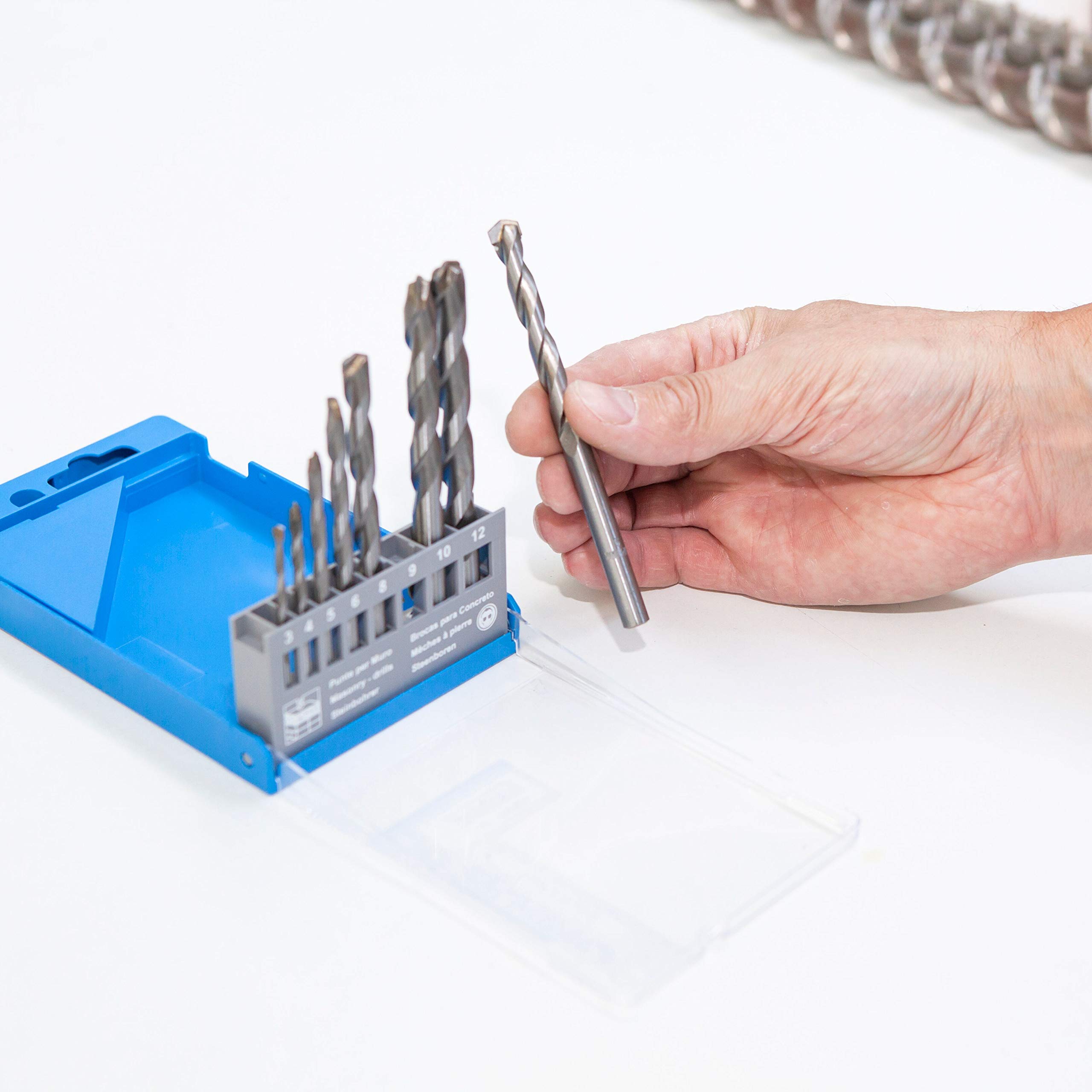Set De 8 Embouts Krino Superior – Pour Mur Et Béton – Perceuse SDS Ou Classique