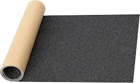 Fita Adesiva 80 Grip, 33' X 9', Sem Bolhas de Ar, Fita Adesiva para Skate, Lixa para Skate, 84 cm x 23 cm, Preta