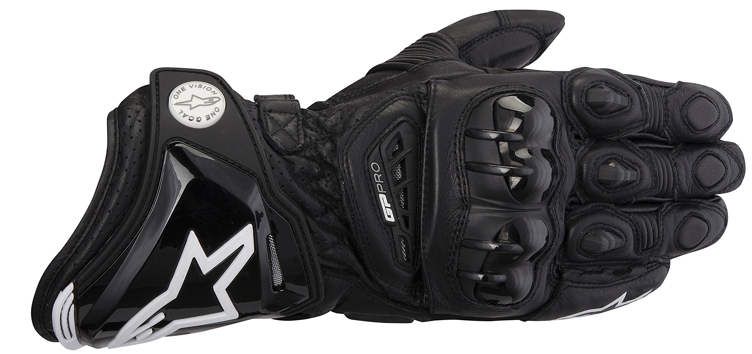 Alpinestars 1494513 Guanti, Nero, XXL, Set di 2