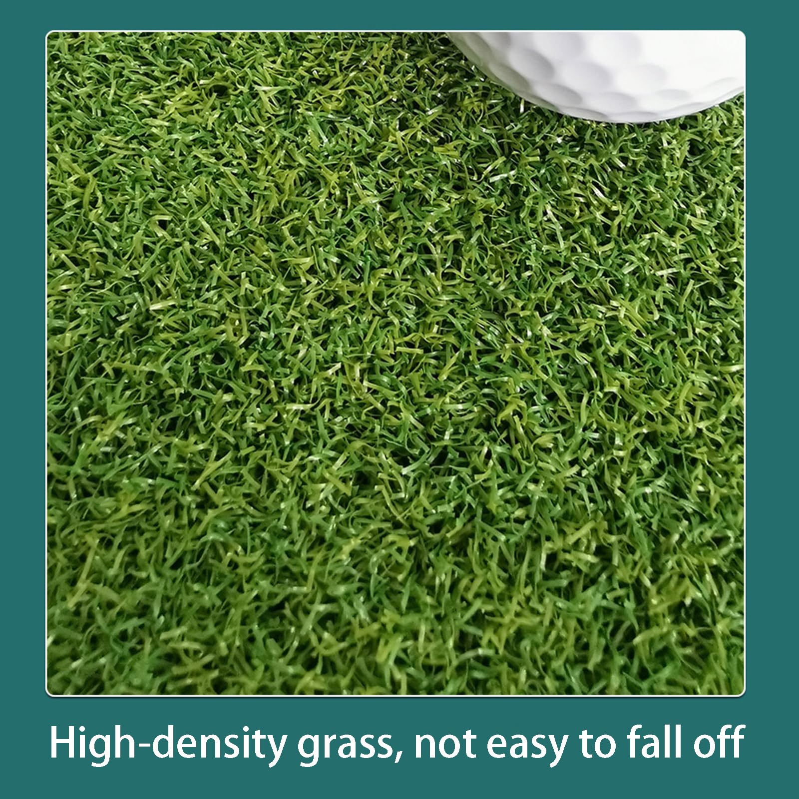 Alfombrillas de golf verdes para exteriores, color verde en el agua, 39.3 x 59.1 pulgadas, para uso en exteriores