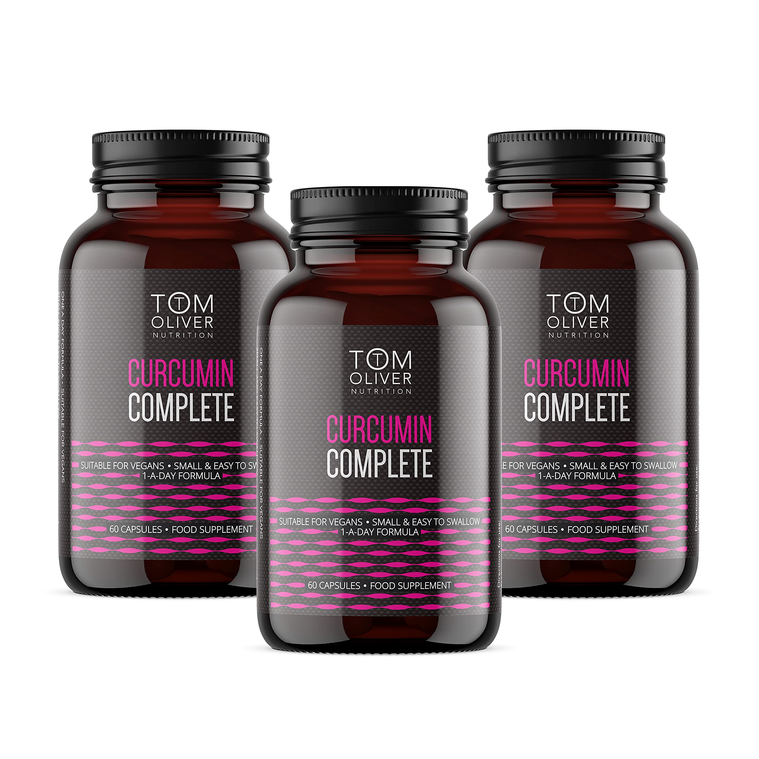 Tom Oliver Nutrition - Curcumin Complete (60 Capsules) (3)