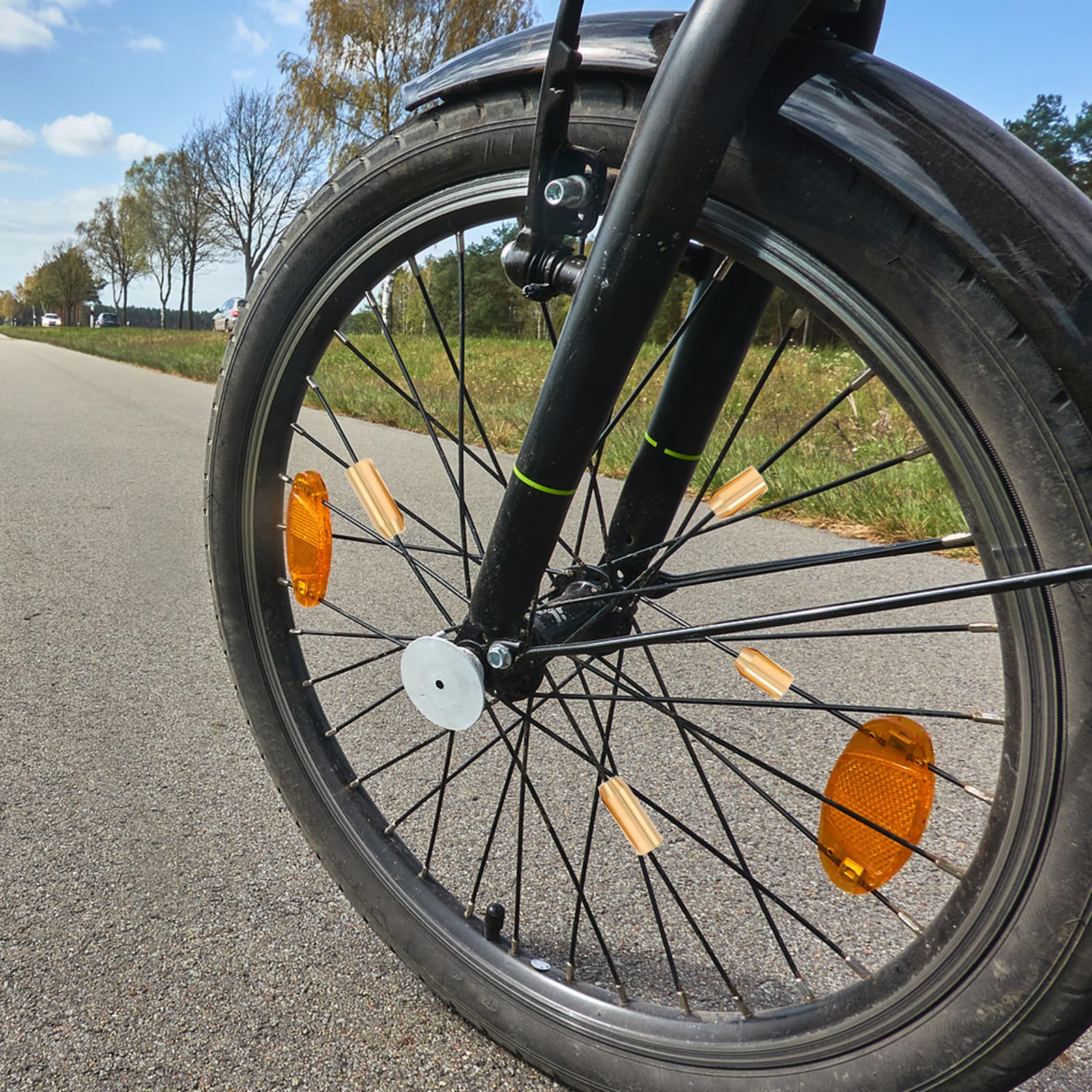 DOITOOL 14 szt. mosiężnych ciężarków do kół motocyklowych do wyważania