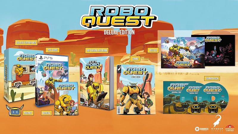 Juegos estrictamente limitados - Roboquest Deluxe Edition - LIMITADO (PlayStation 5) [PEGI]