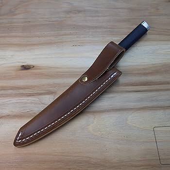 Amazon.co.jp: ペティナイフ 小出刃 アジ切 出刃 三徳 革ケース ケース