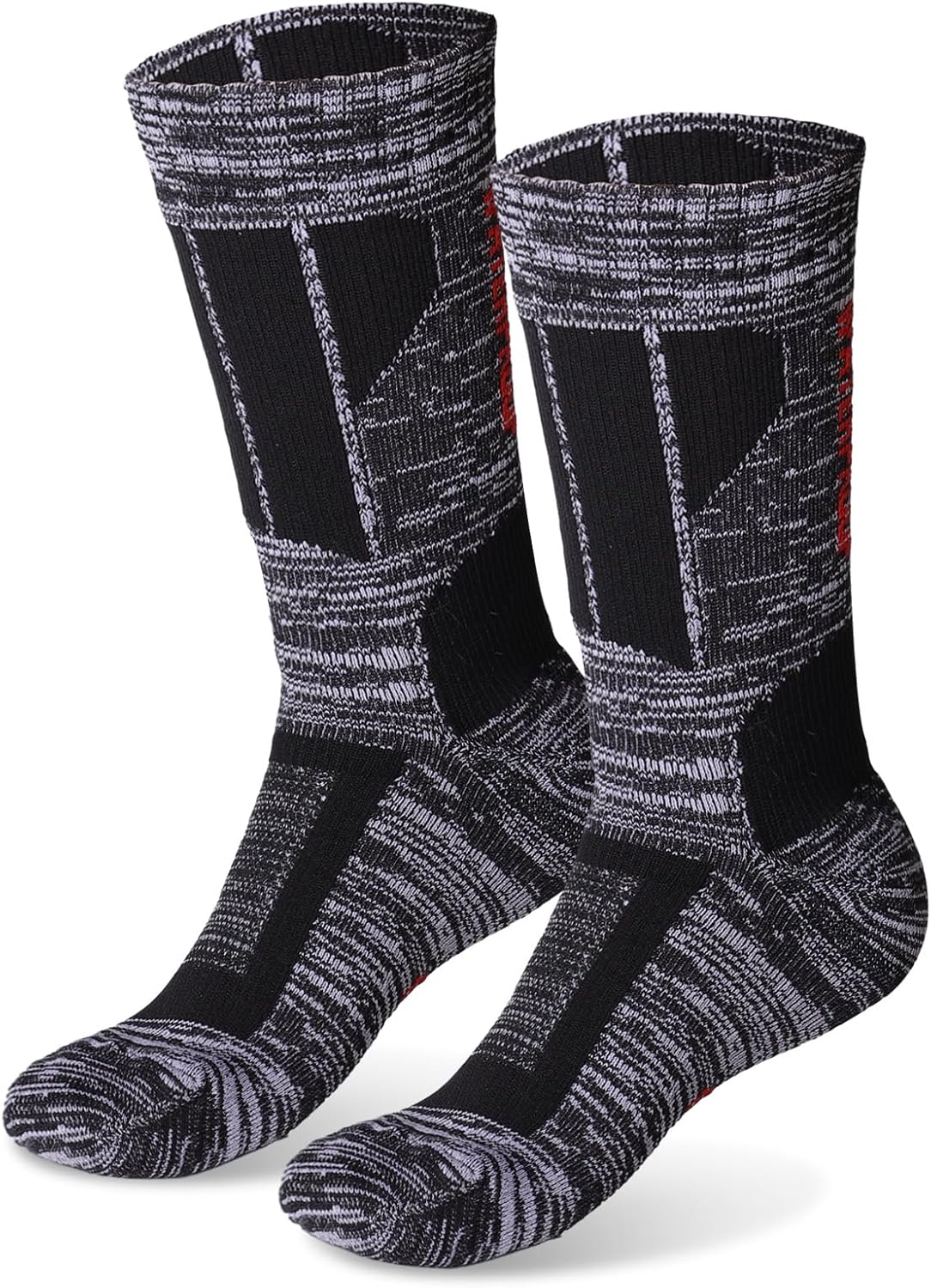 Jspupifip Unisex Waterproof Socks Water Resistant Socks Waterproof Breathable Hiking Wading Skiing Fishing Sock for Men Women - Image 8