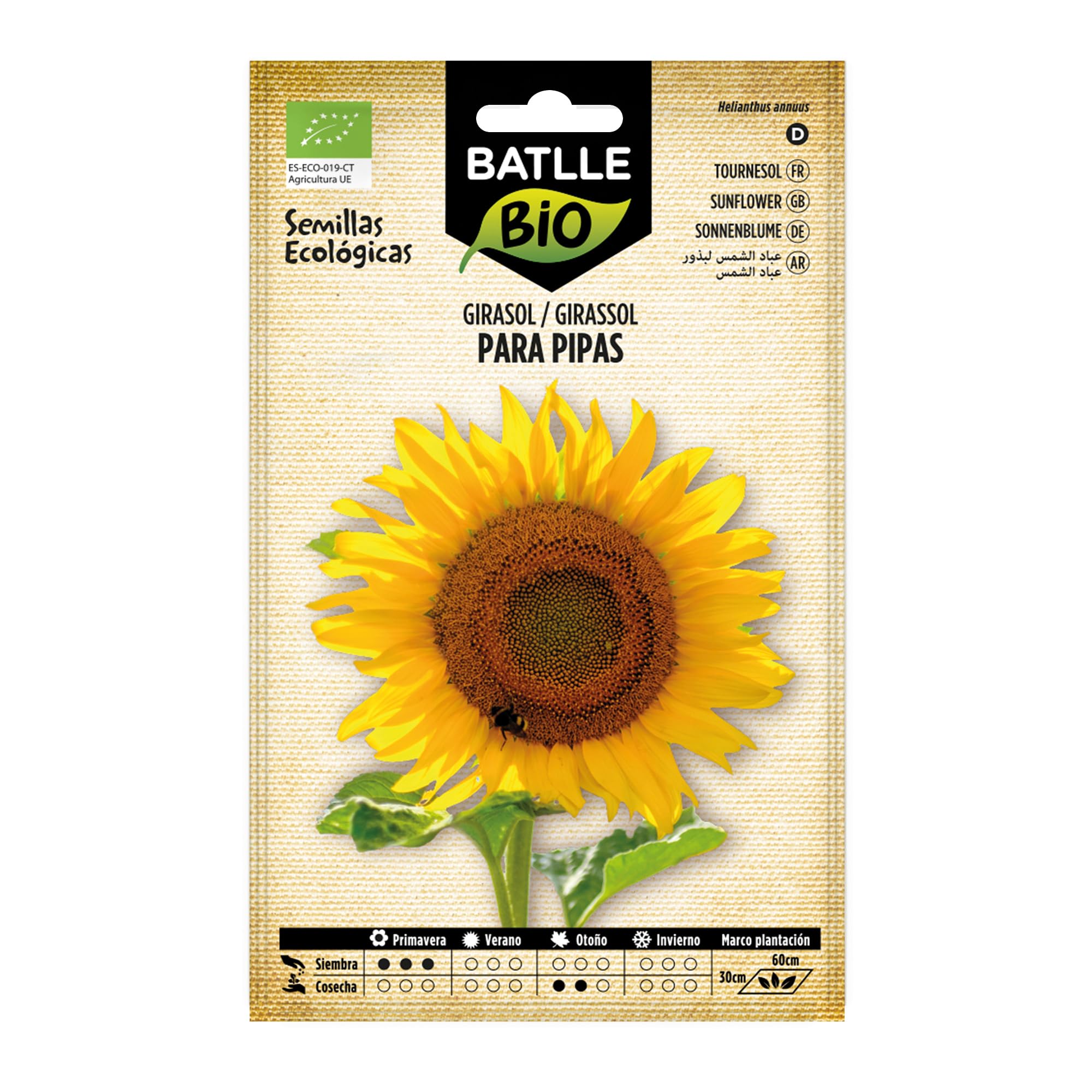 Semillas Batlle Girasol para Pipas - ECO