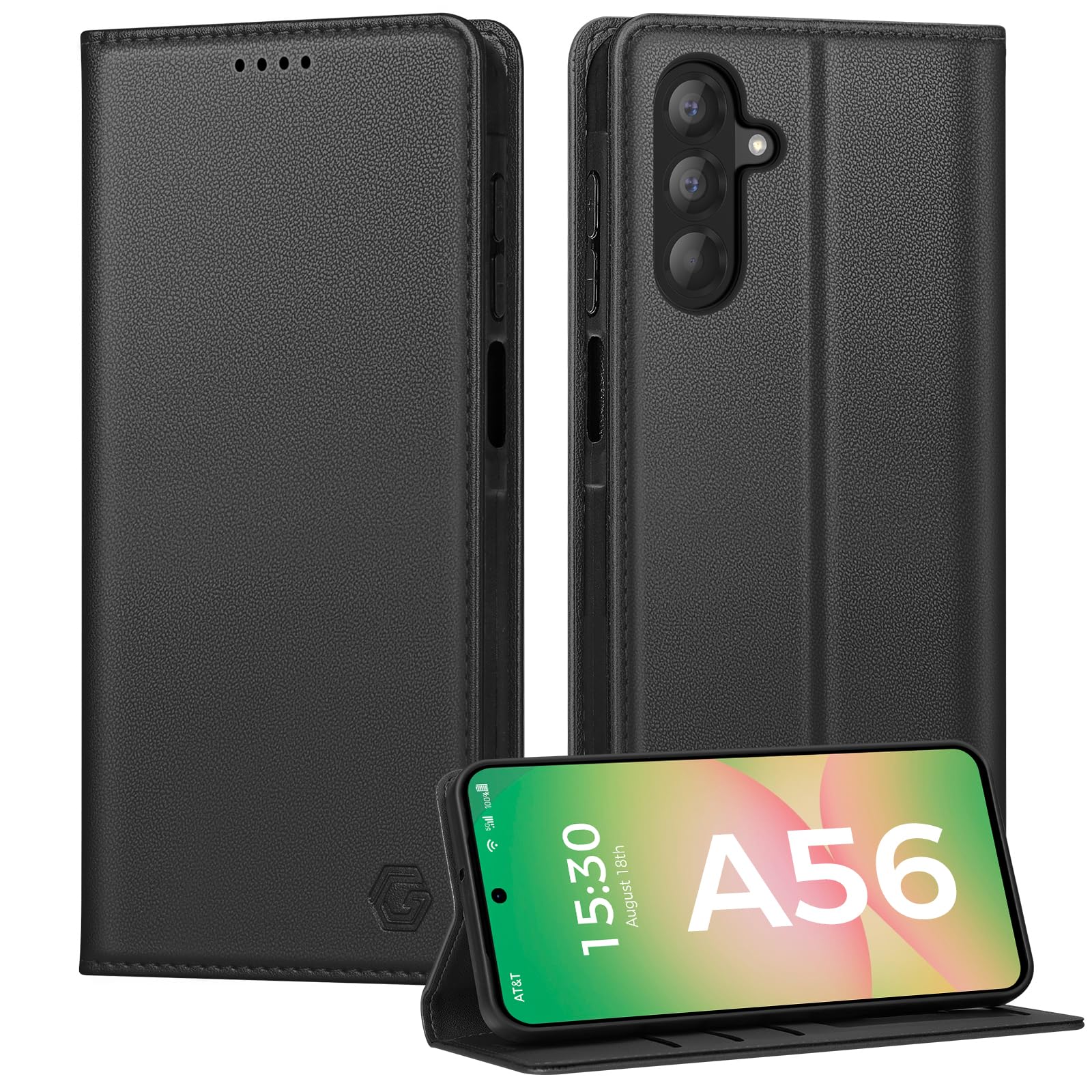 Kirnntca Handyhülle für Samsung Galaxy Hülle, Kartenfach Premium PU Leder Klapphülle Schutzhülle, Standfunktion Tasche Flip Case für Samsung Galaxy Hülle