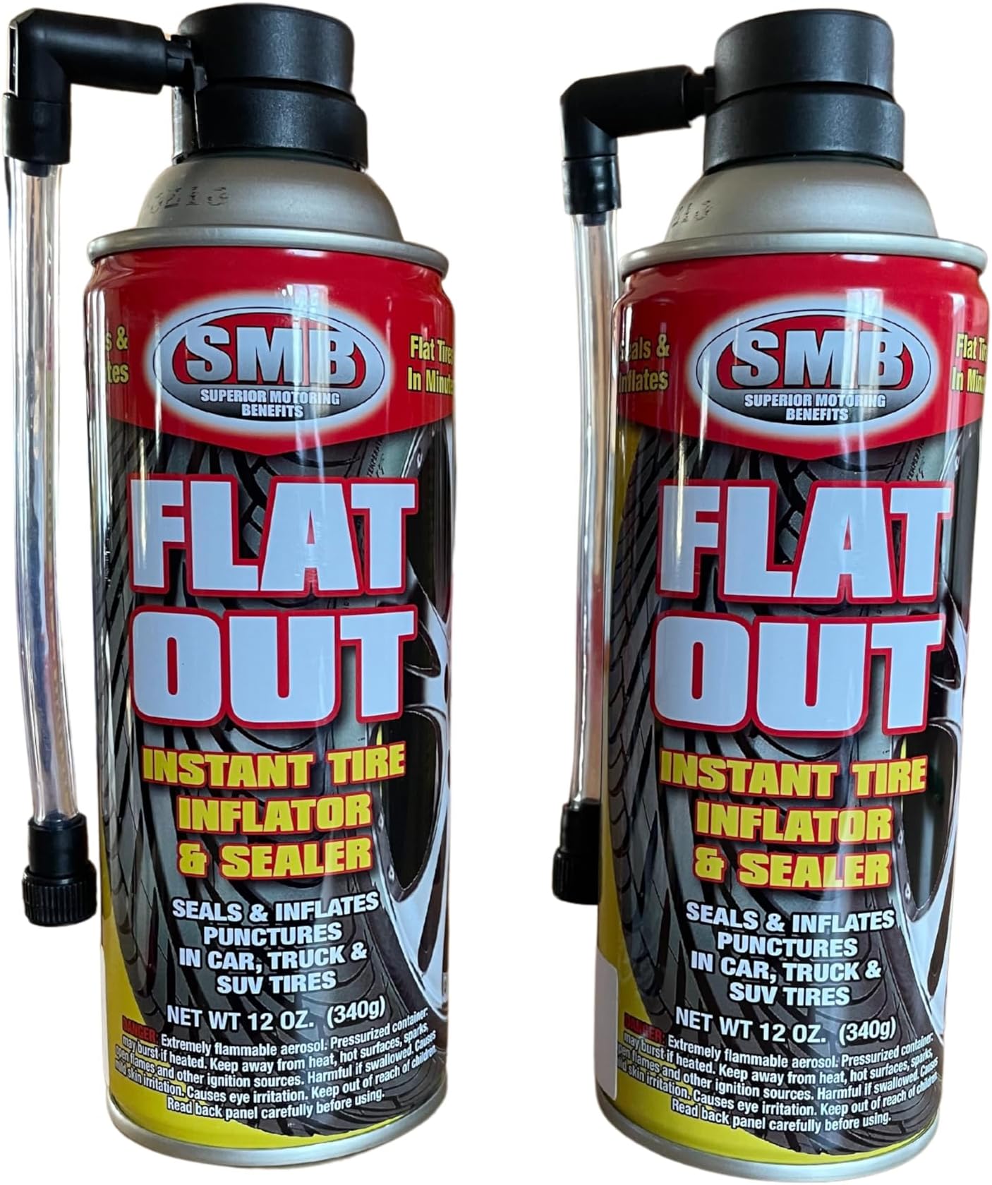 Flat Out Tire Inflator Sealer (2, 24)
